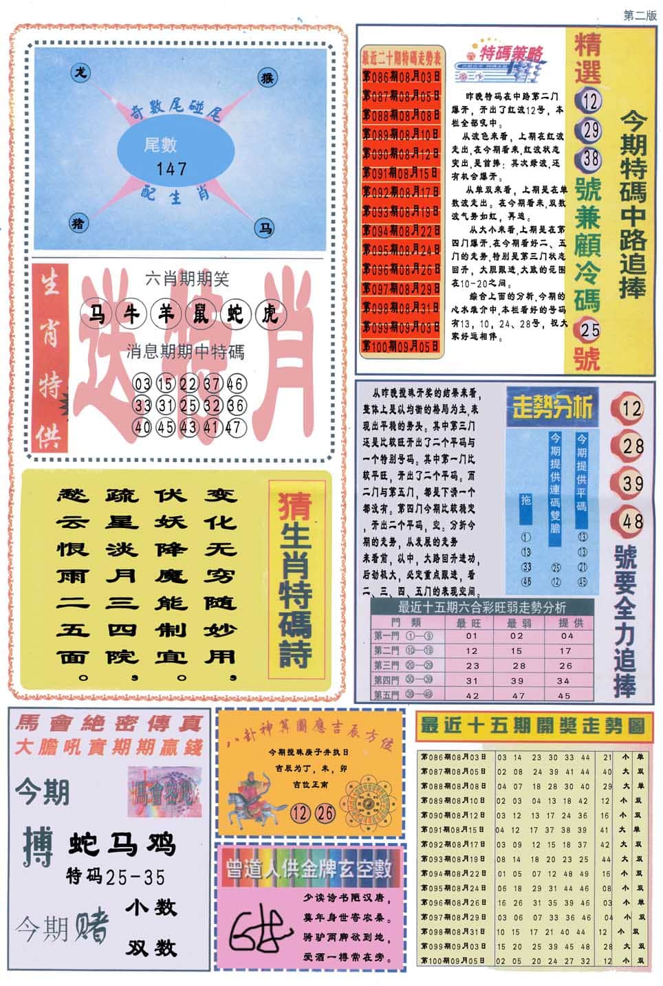 六合彩心水图库20|曾道人内幕消息B 六合彩心水图库20|曾道人内幕消息B