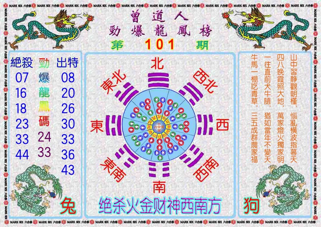 六合彩心水图库9|曾道人劲爆龙凤榜 六合彩心水图库9|曾道人劲爆龙凤榜