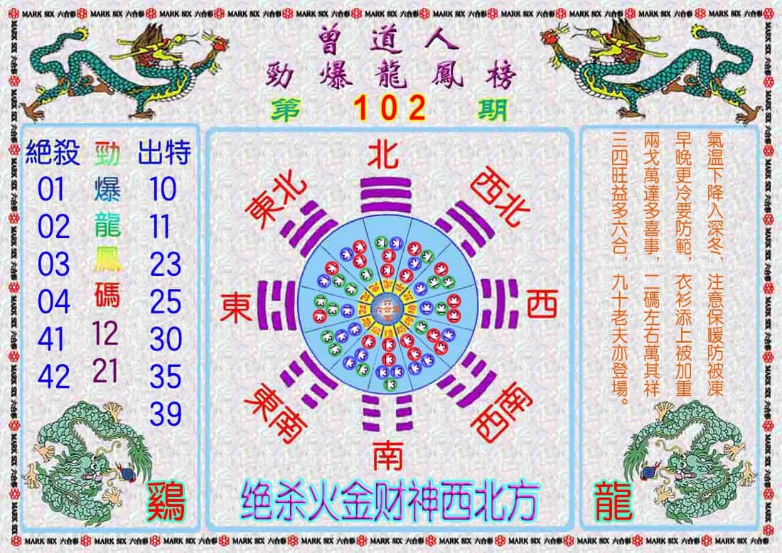 六合彩心水图库9|曾道人劲爆龙凤榜 六合彩心水图库9|曾道人劲爆龙凤榜