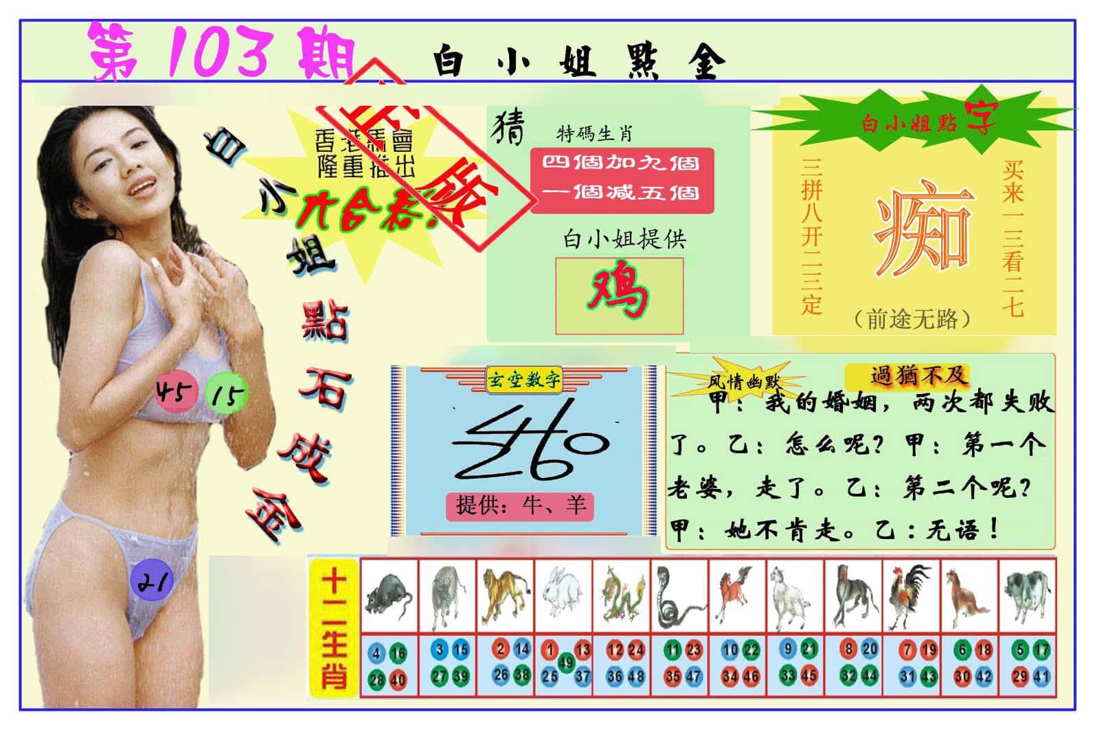 六合彩心水图库8|白小姐点金 六合彩心水图库8|白小姐点金