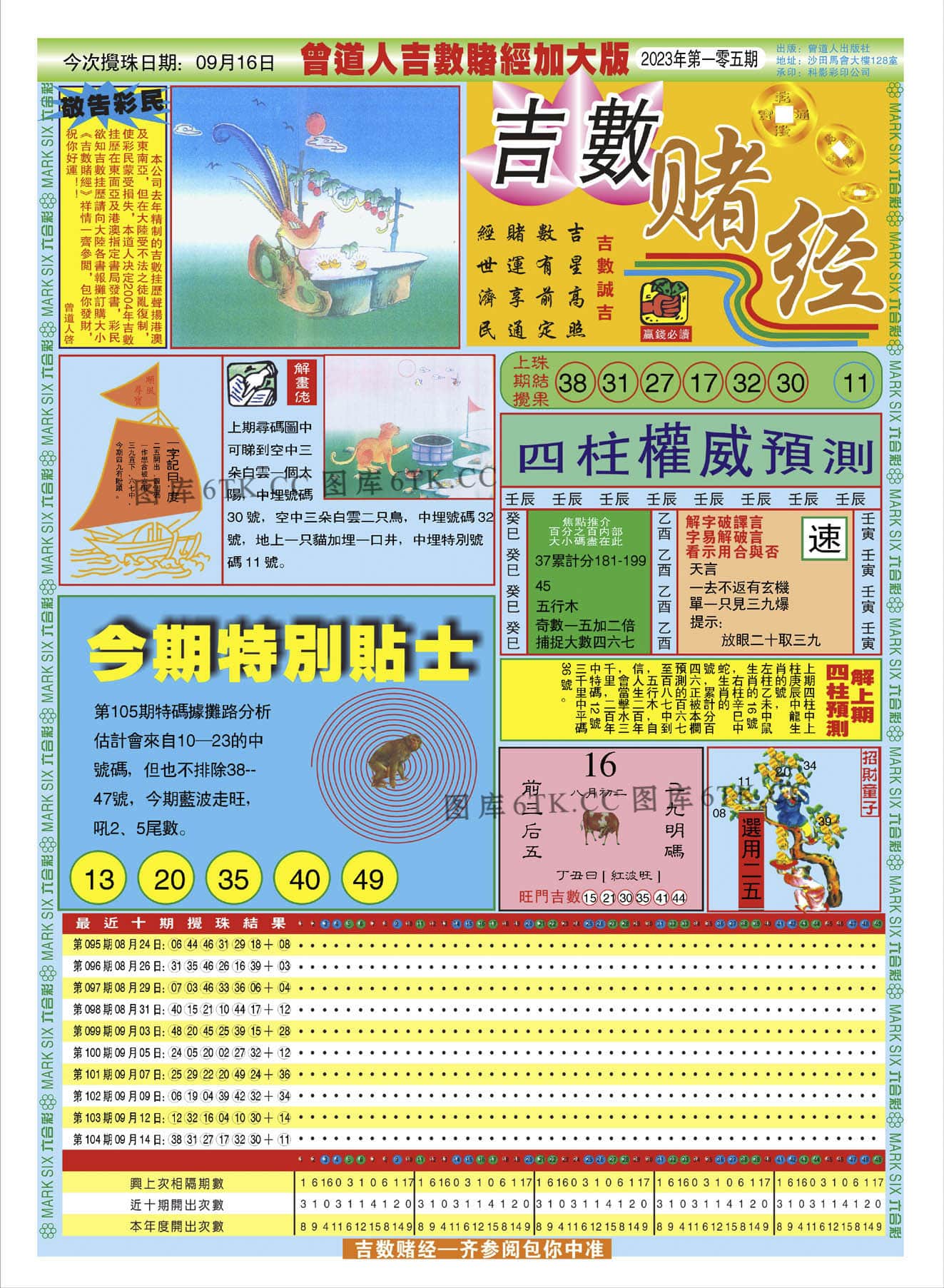 六合彩心水图库10|曾道人吉数赌经A加大版 六合彩心水图库10|曾道人吉数赌经A加大版