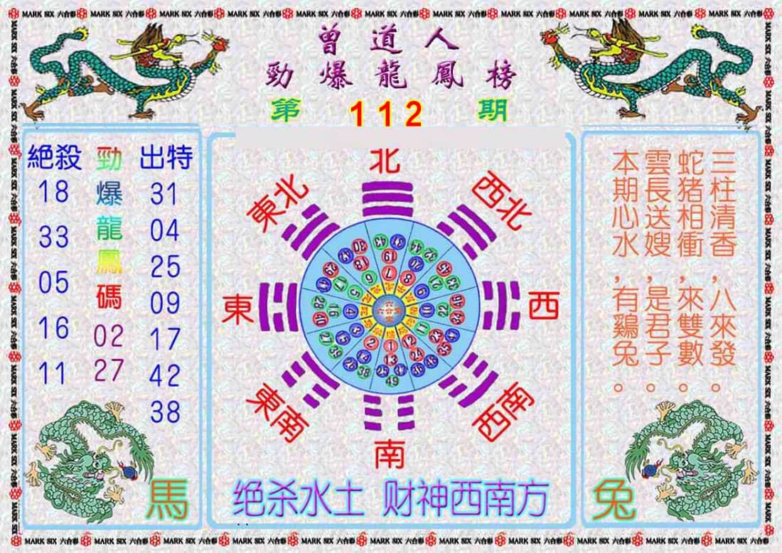六合彩心水图库9|曾道人劲爆龙凤榜 六合彩心水图库9|曾道人劲爆龙凤榜