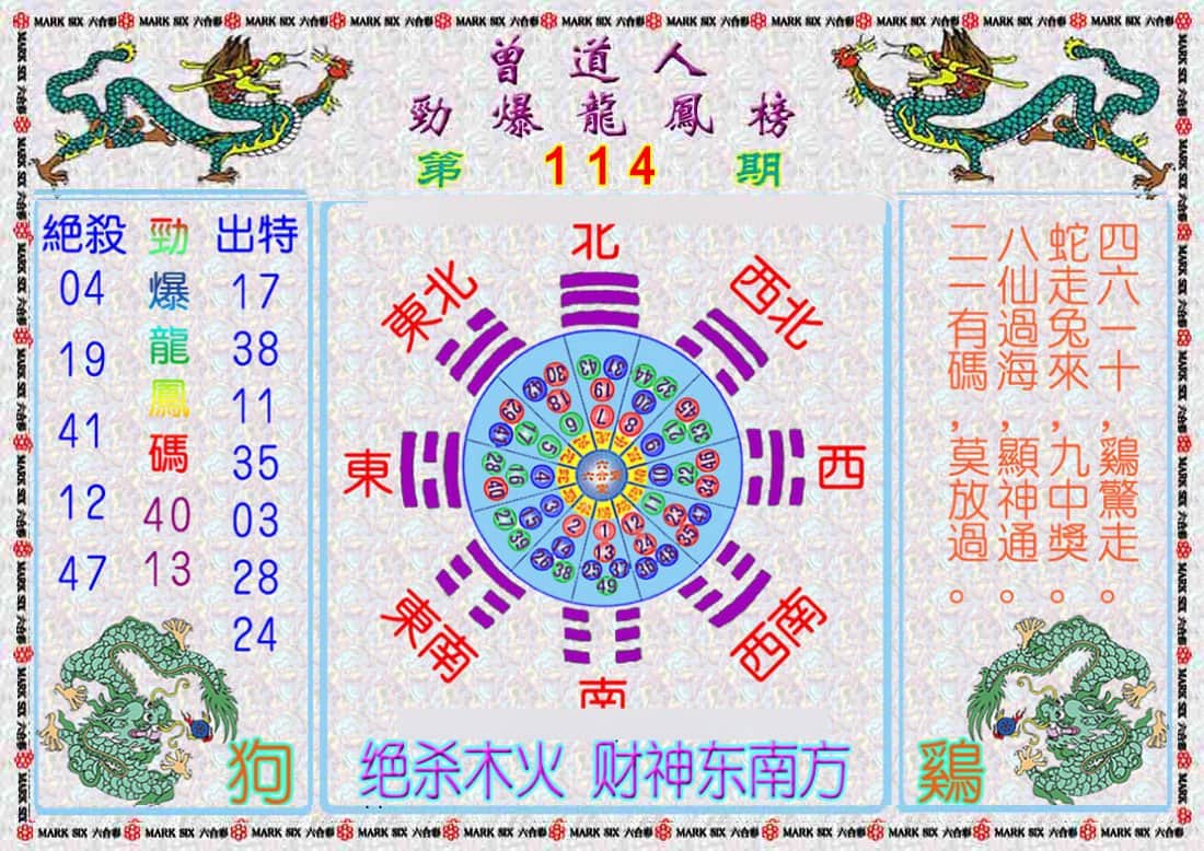 六合彩心水图库9|曾道人劲爆龙凤榜 六合彩心水图库9|曾道人劲爆龙凤榜