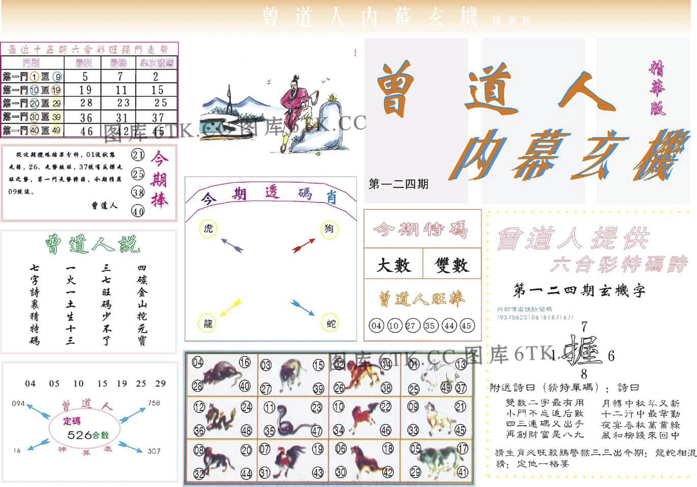 六合彩心水图库16|曾道人内幕精华版 六合彩心水图库16|曾道人内幕精华版