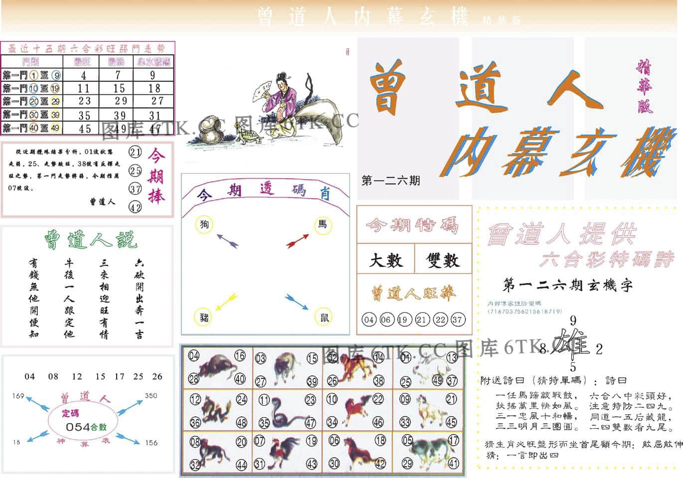 六合彩心水图库16|曾道人内幕精华版 六合彩心水图库16|曾道人内幕精华版