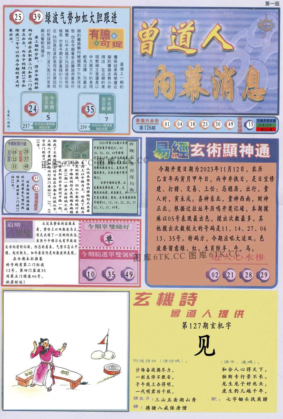 六合彩心水图库19|曾道人内幕消息A 六合彩心水图库19|曾道人内幕消息A