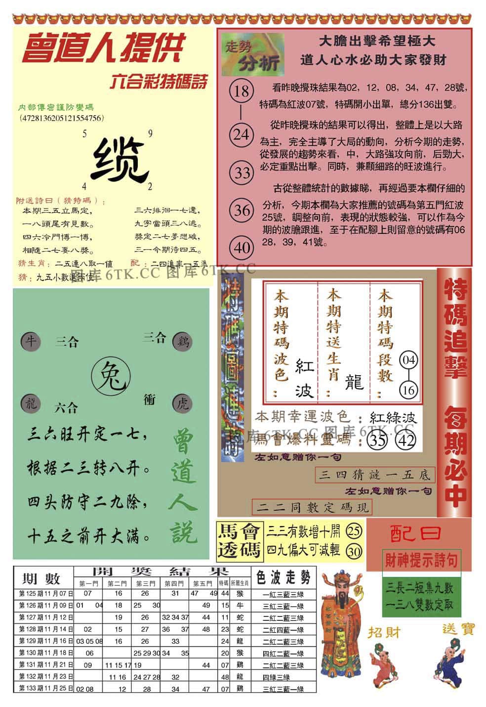 六合彩心水图库15|曾道人内幕B加大版 六合彩心水图库15|曾道人内幕B加大版