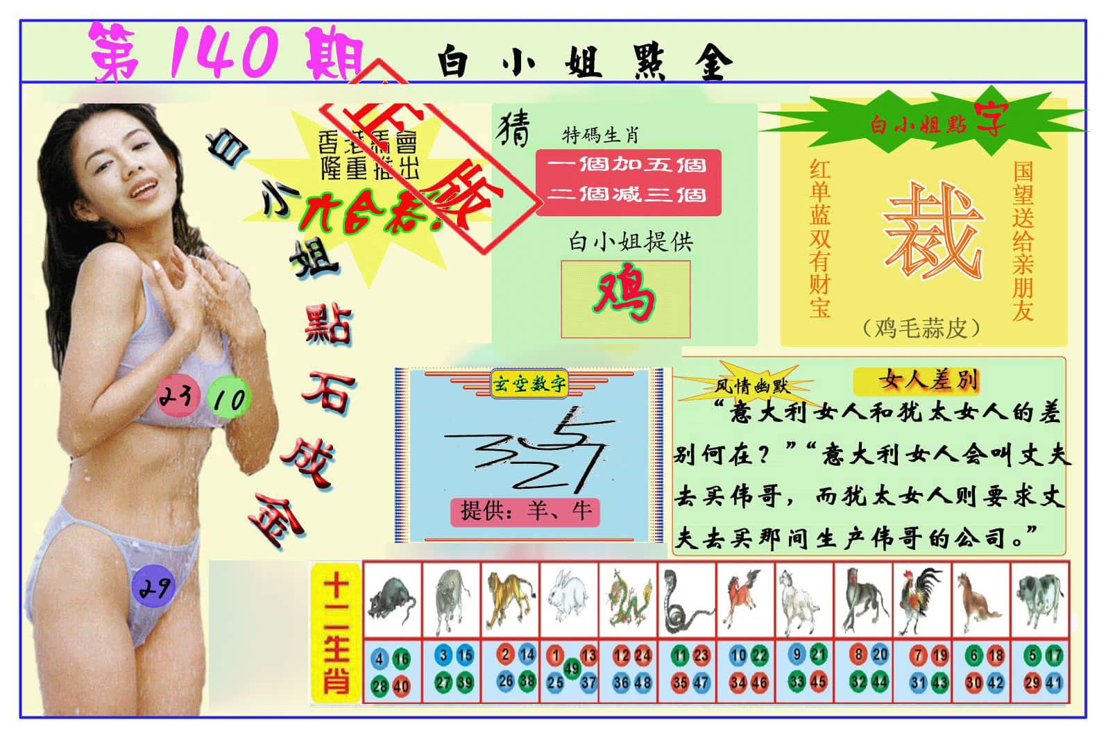 六合彩心水图库8|白小姐点金 六合彩心水图库8|白小姐点金