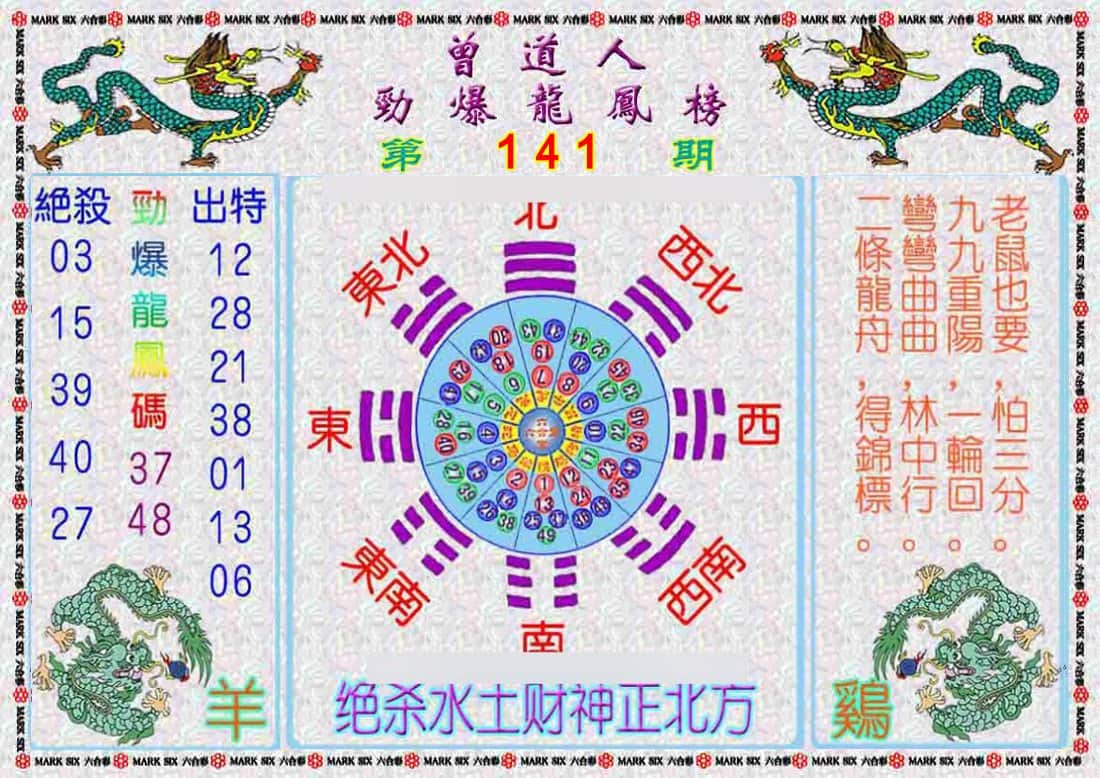 六合彩心水图库9|曾道人劲爆龙凤榜 六合彩心水图库9|曾道人劲爆龙凤榜