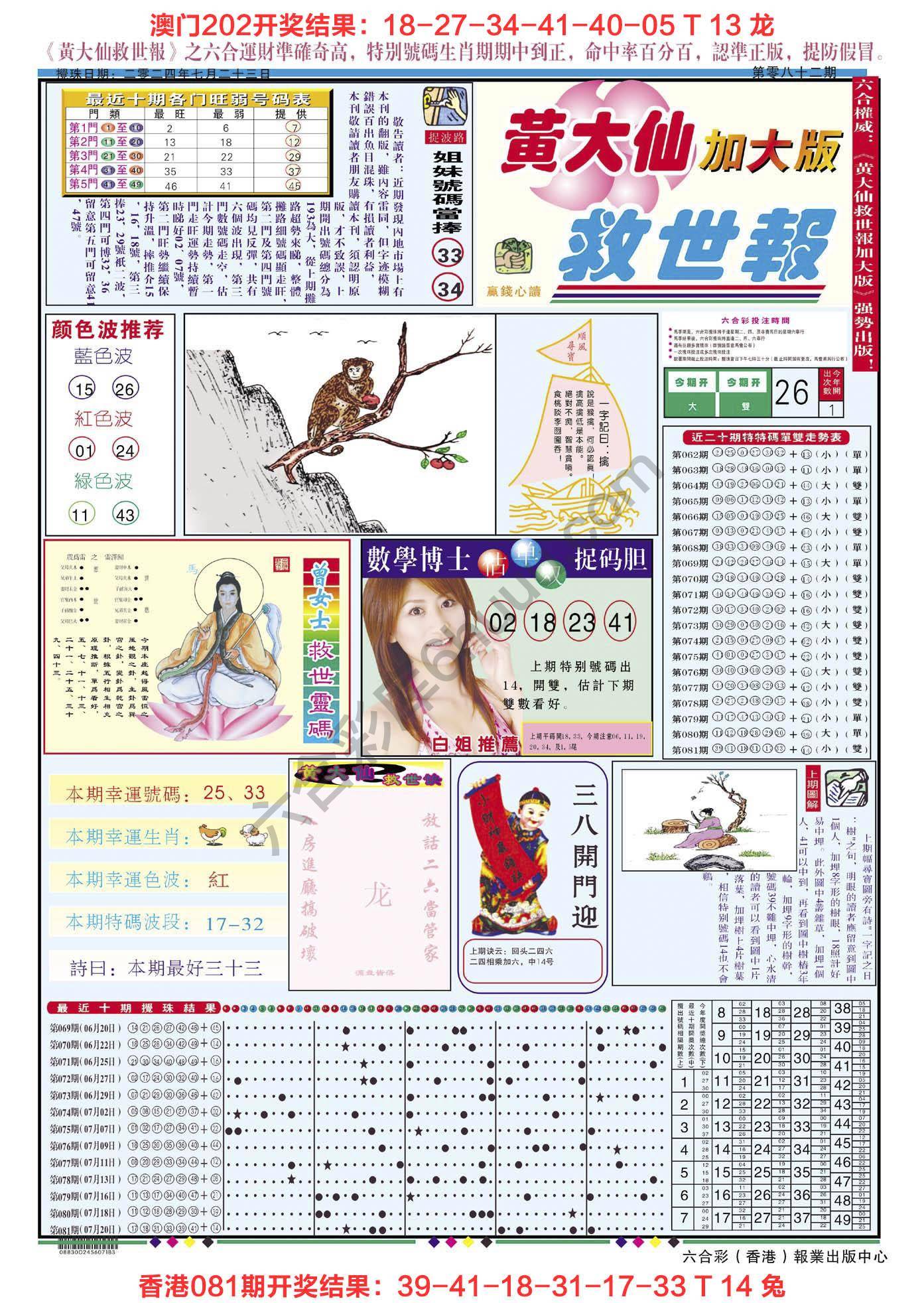 六合彩心水图库2|黄大仙救世报(加大版) 六合彩心水图库2|黄大仙救世报(加大版)