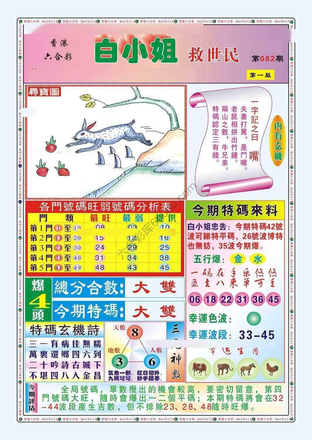 六合彩心水图库14|白小姐救世民 六合彩心水图库14|白小姐救世民