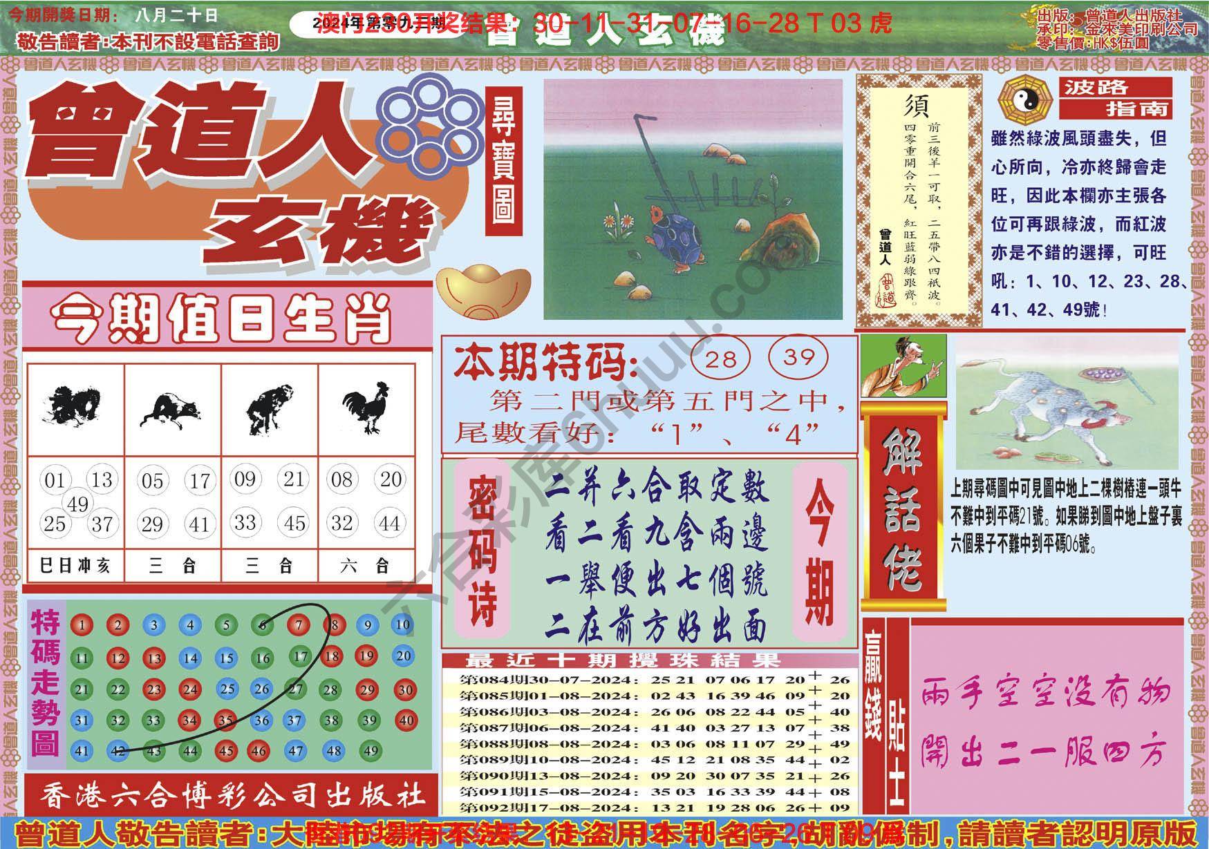 六合彩心水图库4|曾道人玄机 六合彩心水图库4|曾道人玄机