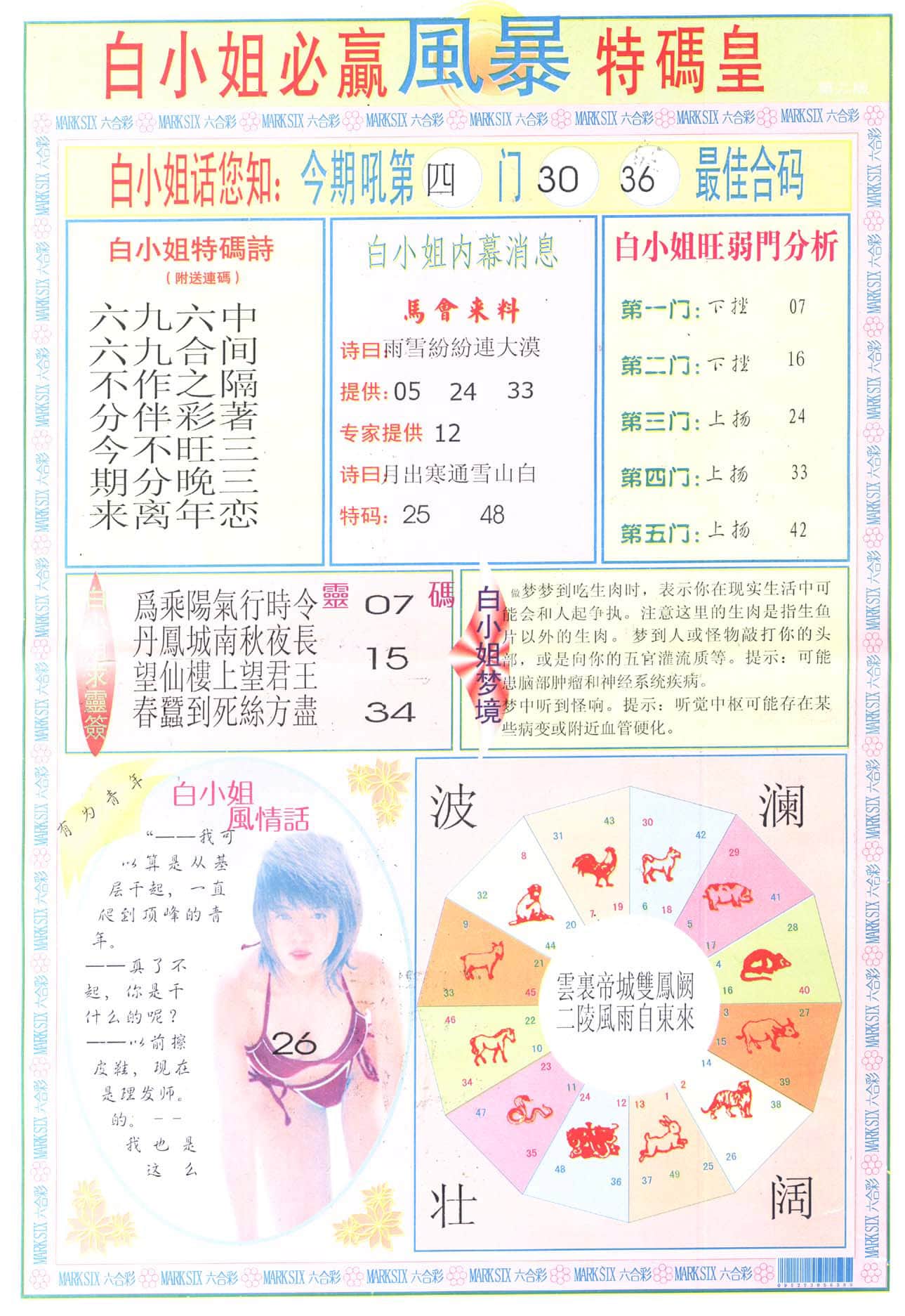 六合彩心水图库5|白小姐必赢B 六合彩心水图库5|白小姐必赢B