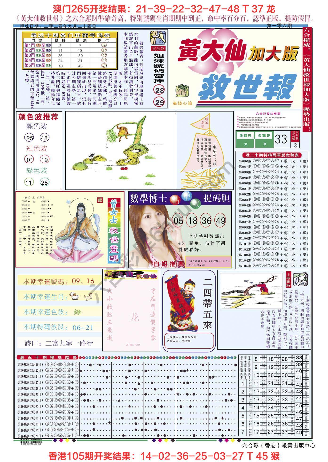 六合彩心水图库2|黄大仙救世报(加大版) 六合彩心水图库2|黄大仙救世报(加大版)