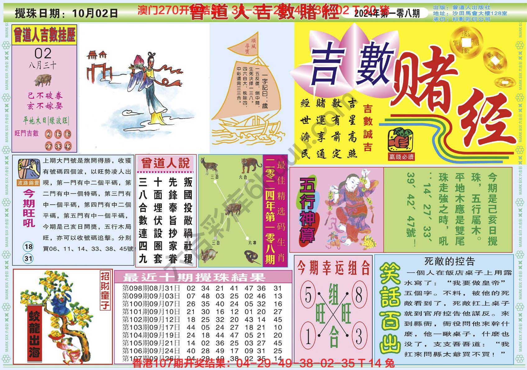 六合彩心水图库6|曾道人吉数赌经 六合彩心水图库6|曾道人吉数赌经