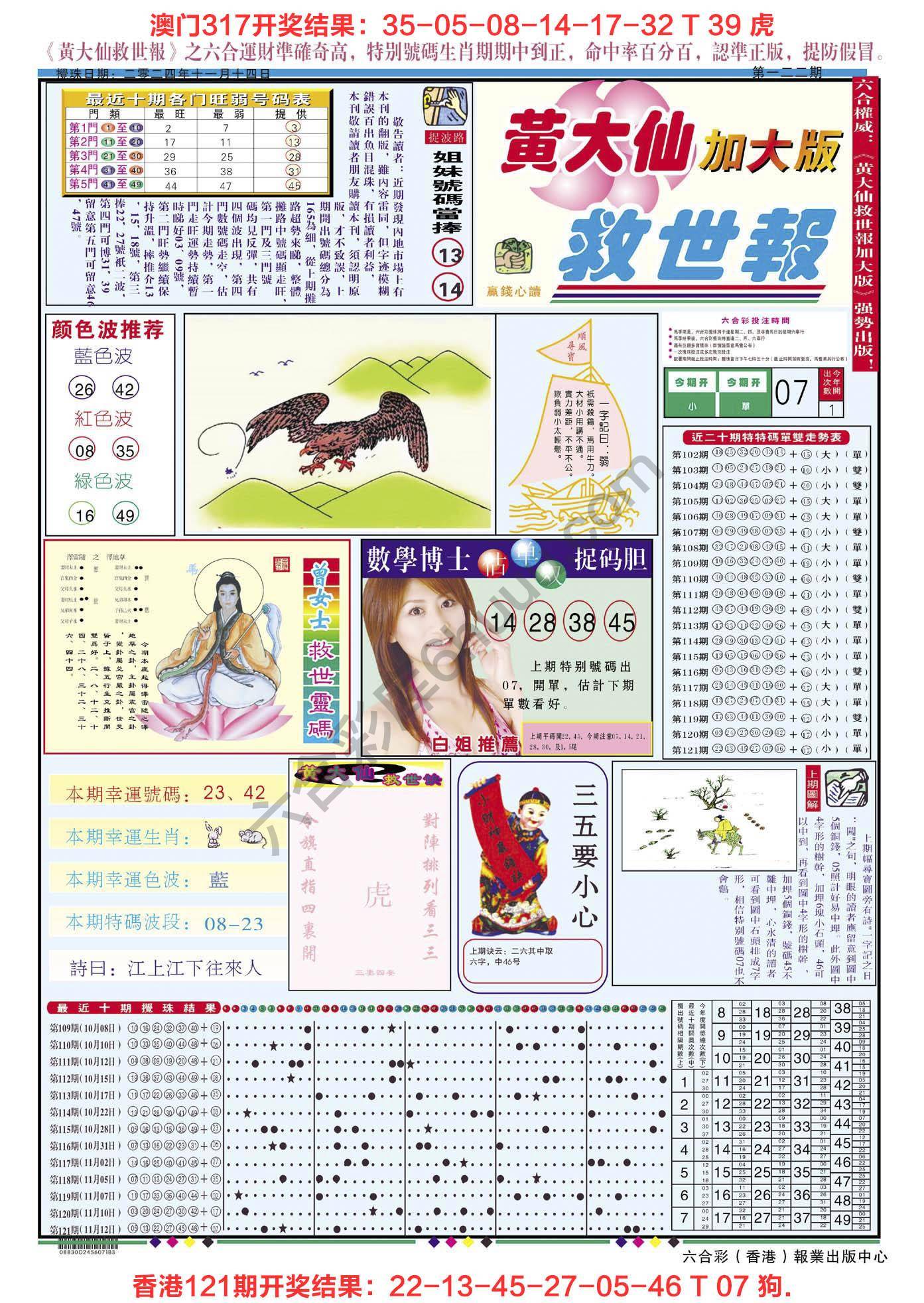 六合彩心水图库4|黄大仙救世报(加大版) 六合彩心水图库4|黄大仙救世报(加大版)