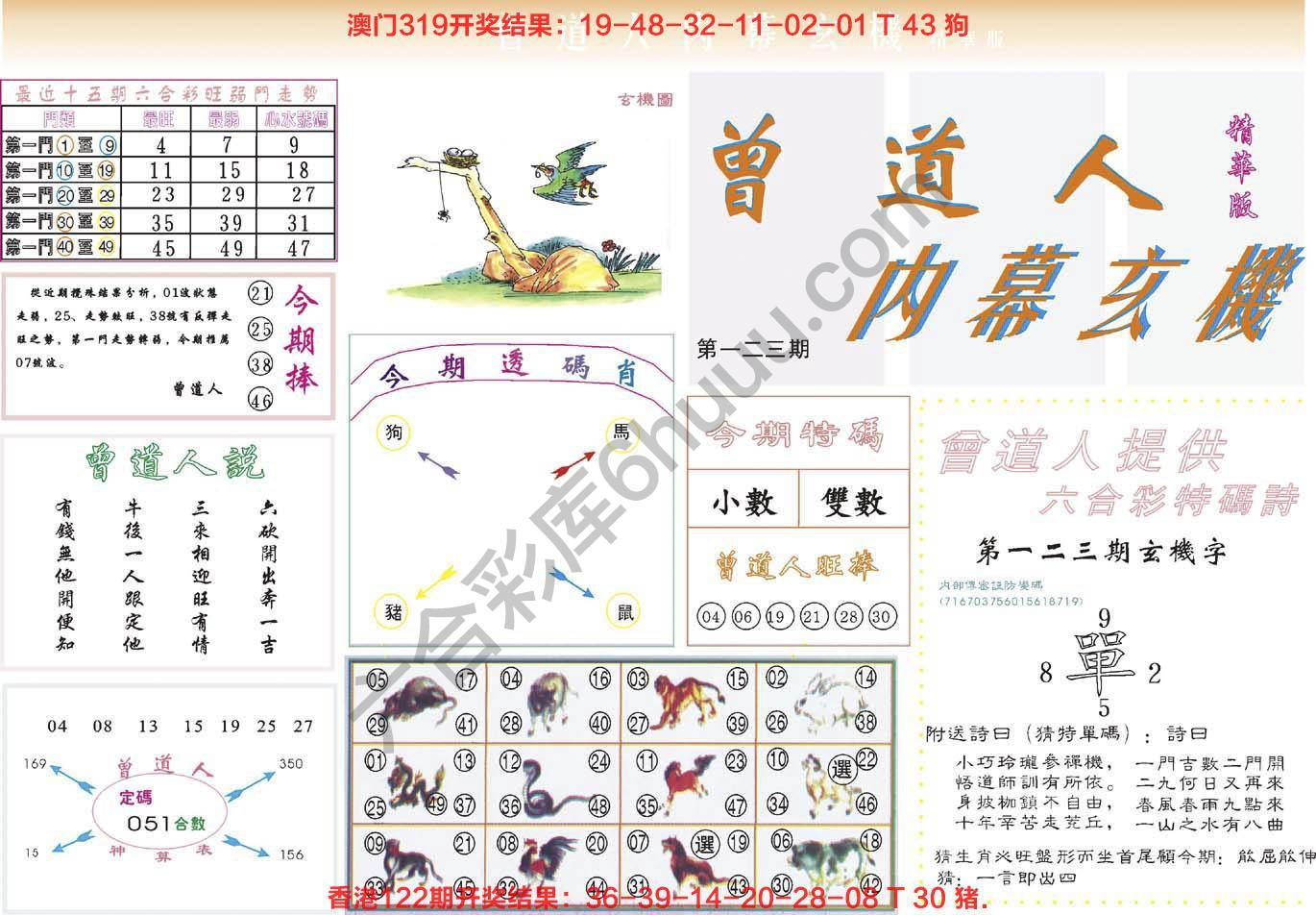六合彩心水图库2|曾道人内幕玄机(精华版) 六合彩心水图库2|曾道人内幕玄机(精华版)
