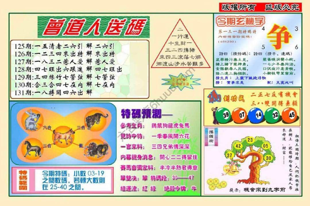 六合彩心水图库13|曾道人送码 六合彩心水图库13|曾道人送码