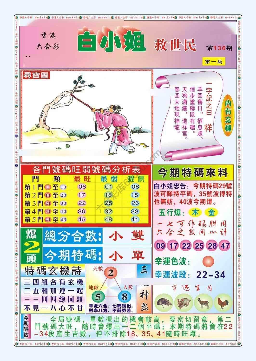 六合彩心水图库14|白小姐救世民 六合彩心水图库14|白小姐救世民