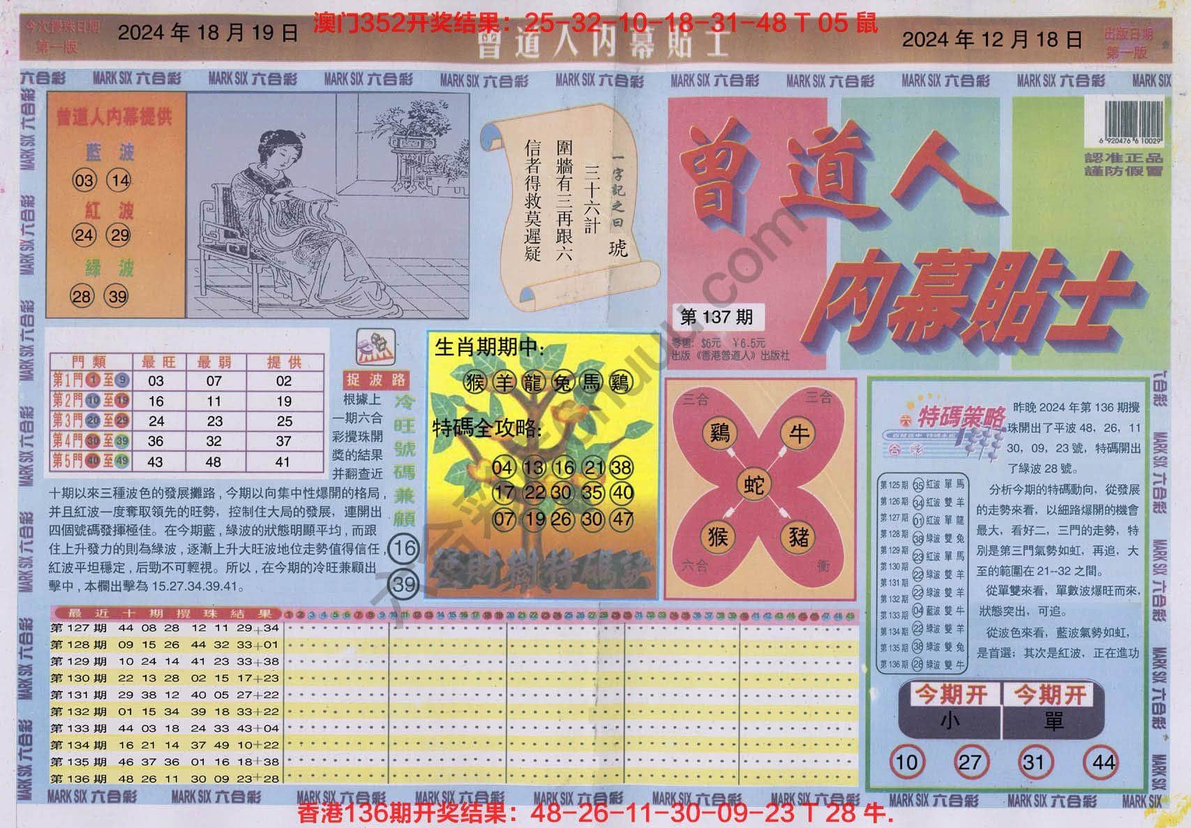 六合彩心水图库5|曾道人内幕贴士 六合彩心水图库5|曾道人内幕贴士