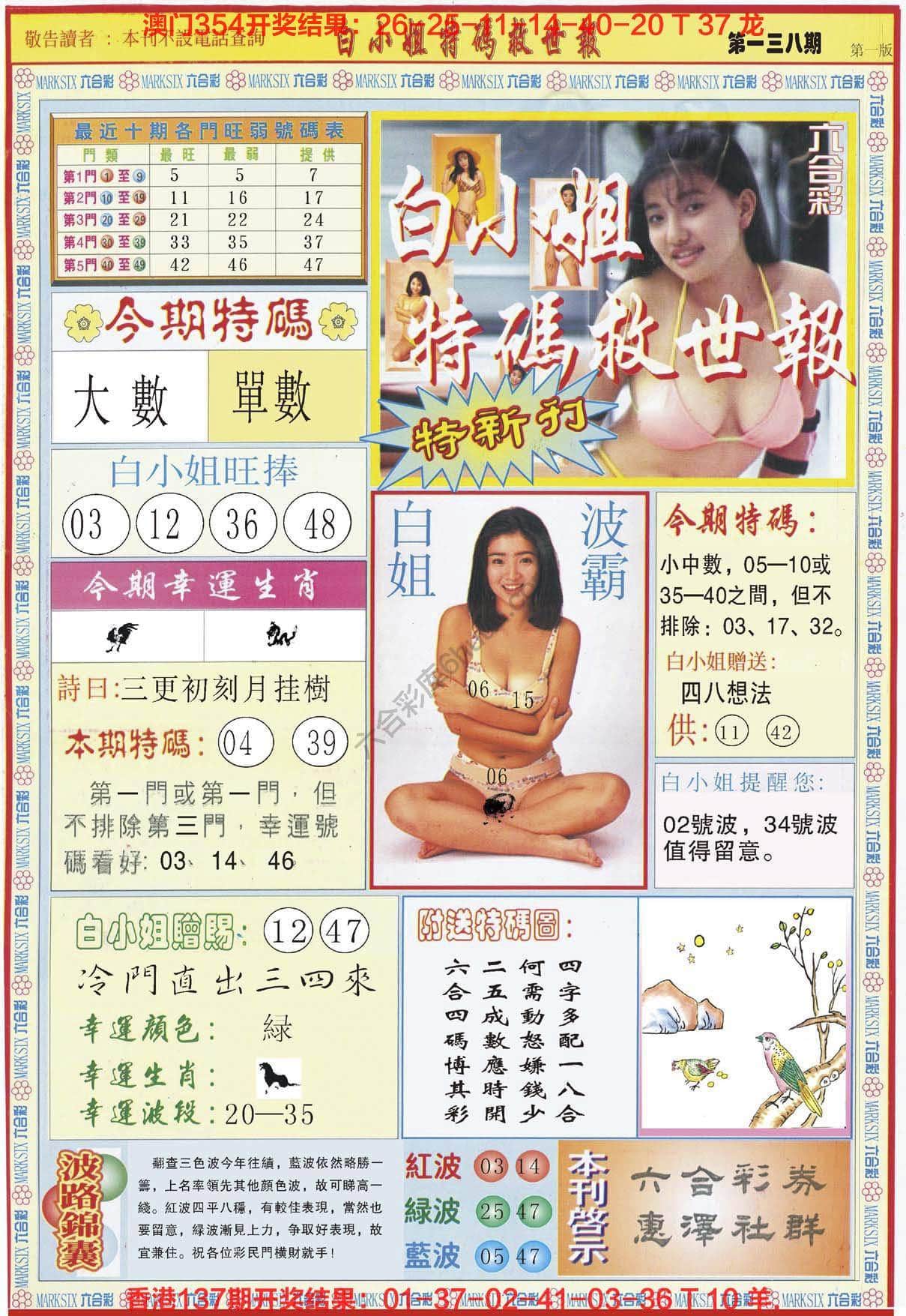 六合彩心水图库10|白小姐新特刊 六合彩心水图库10|白小姐新特刊
