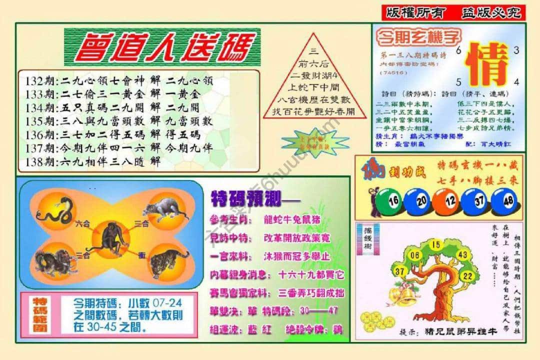 六合彩心水图库13|曾道人送码 六合彩心水图库13|曾道人送码