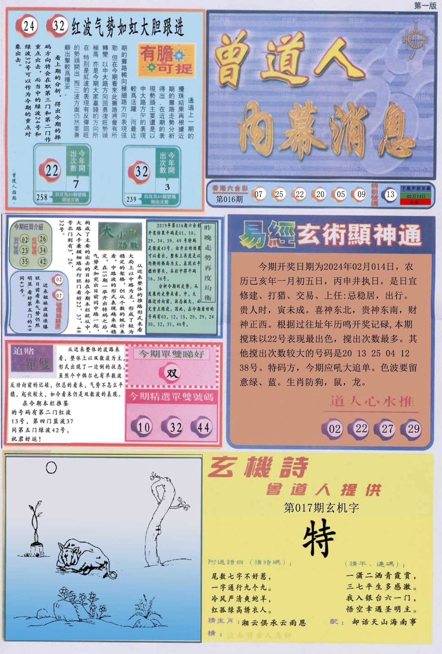 六合彩心水图库19|曾道人内幕消息A 六合彩心水图库19|曾道人内幕消息A