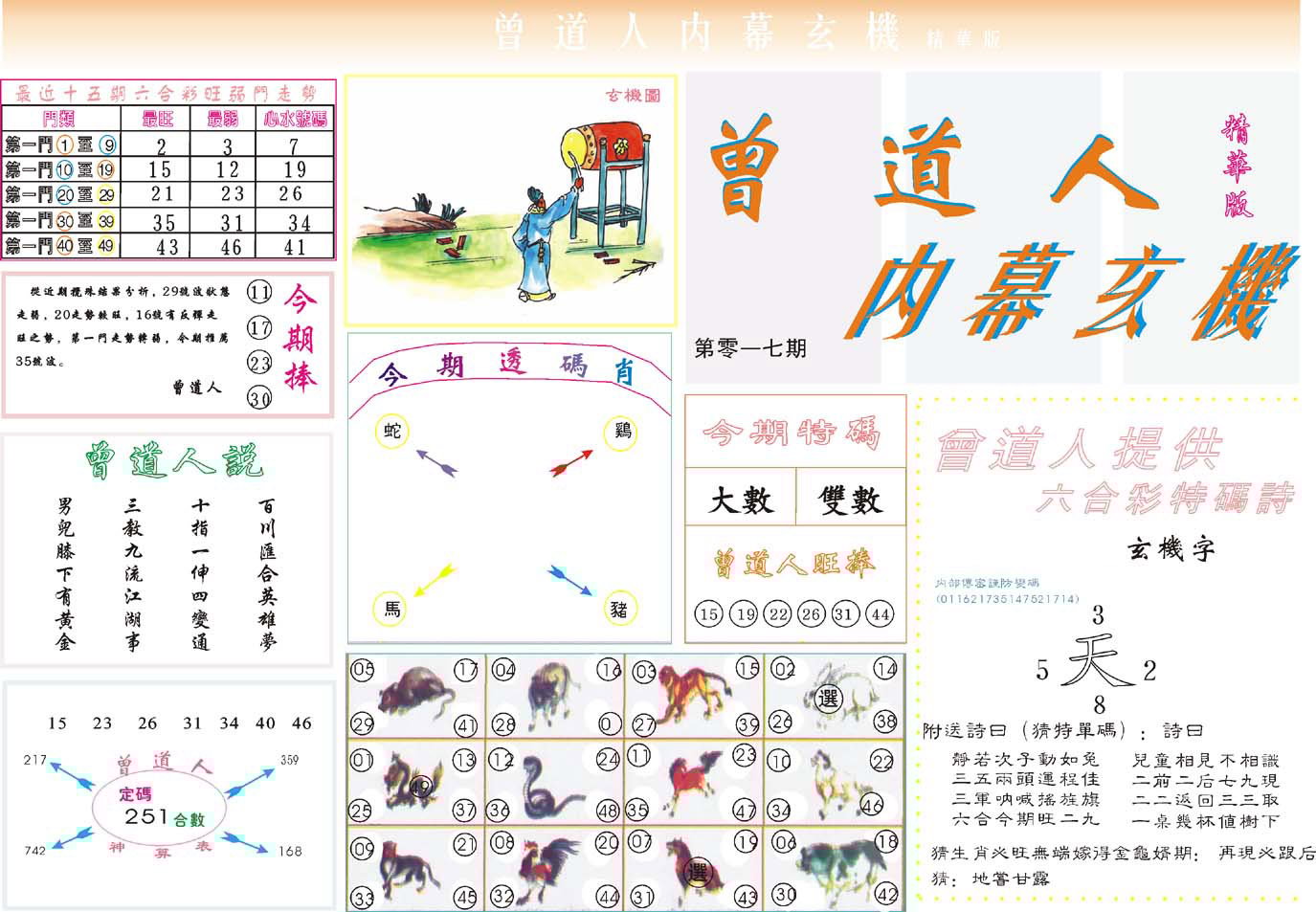 六合彩心水图库16|曾道人内幕精华版 六合彩心水图库16|曾道人内幕精华版