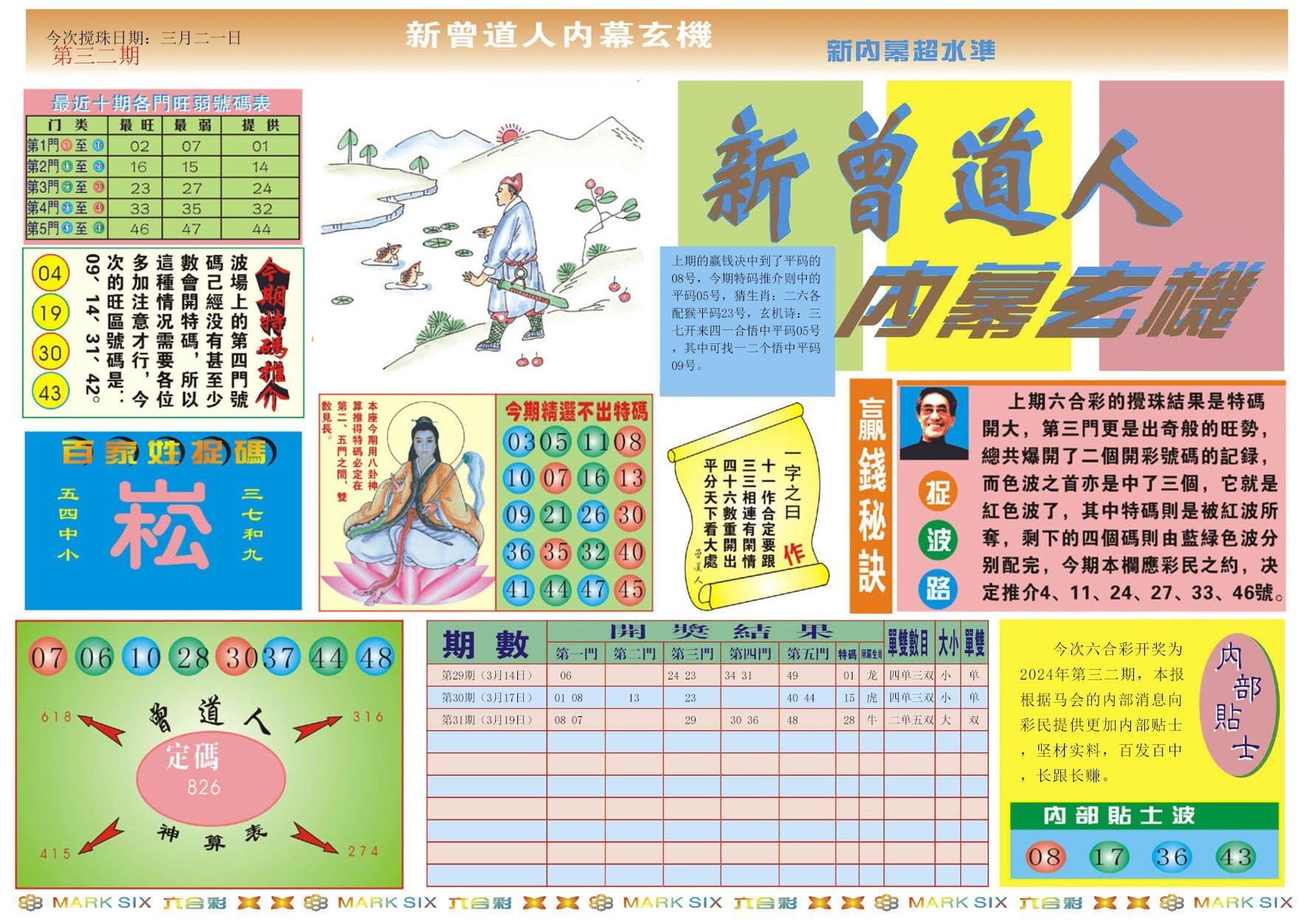 六合彩心水图库1|新曾道人内幕A 六合彩心水图库1|新曾道人内幕A