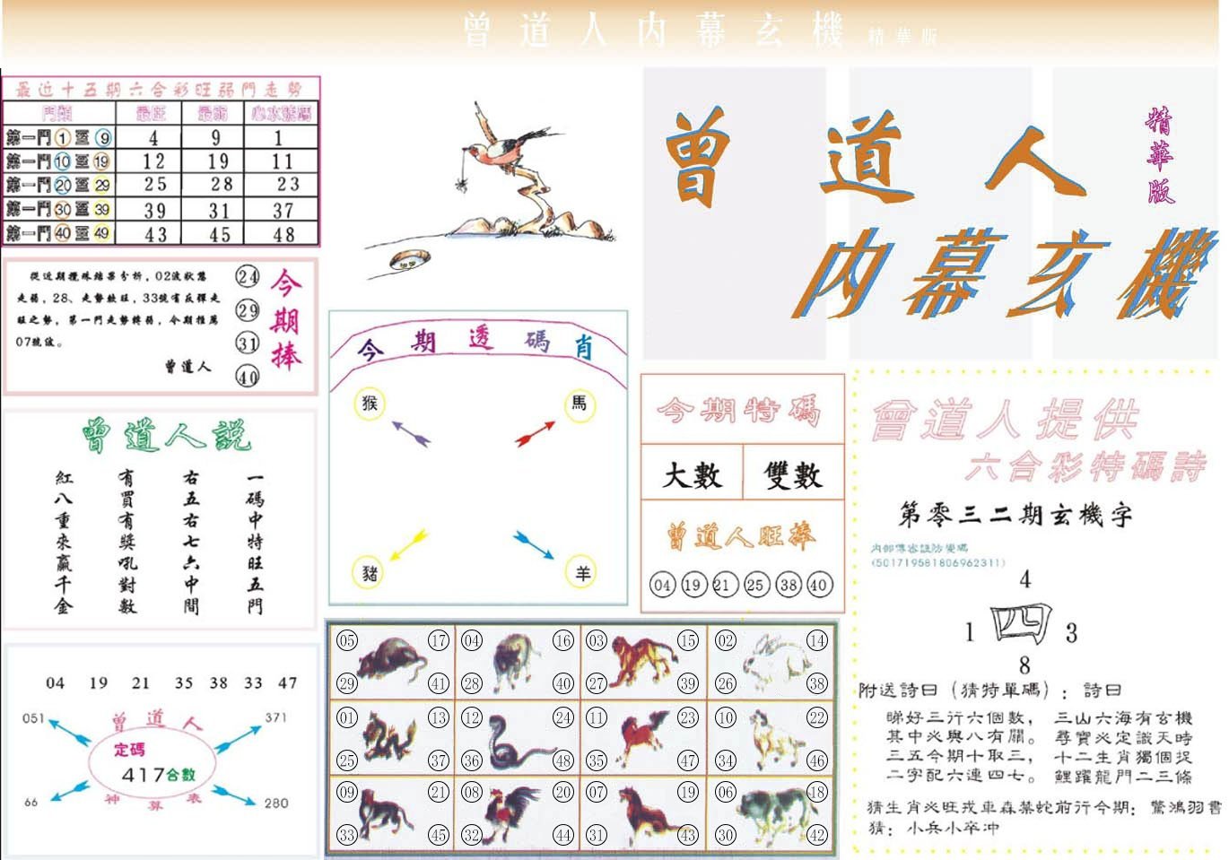 六合彩心水图库16|曾道人内幕精华版 六合彩心水图库16|曾道人内幕精华版