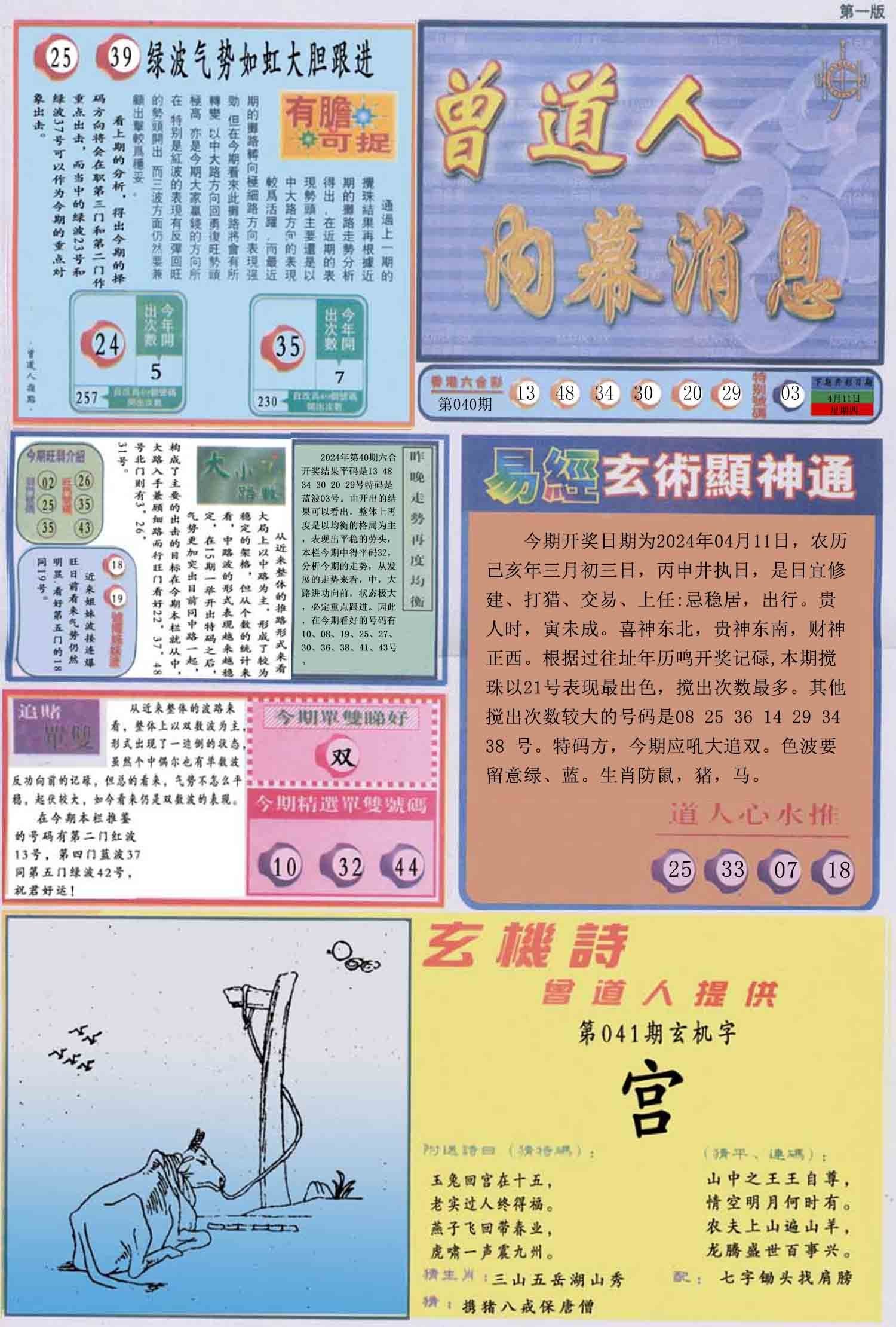 六合彩心水图库19|曾道人内幕消息A 六合彩心水图库19|曾道人内幕消息A