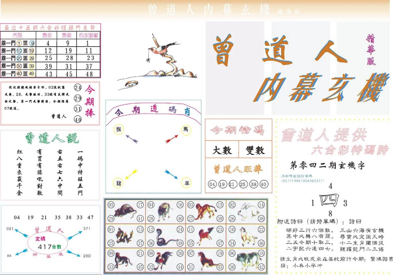 六合彩心水图库16|曾道人内幕精华版 六合彩心水图库16|曾道人内幕精华版
