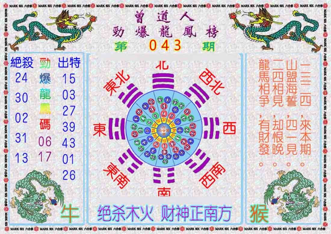 六合彩心水图库9|曾道人劲爆龙凤榜 六合彩心水图库9|曾道人劲爆龙凤榜