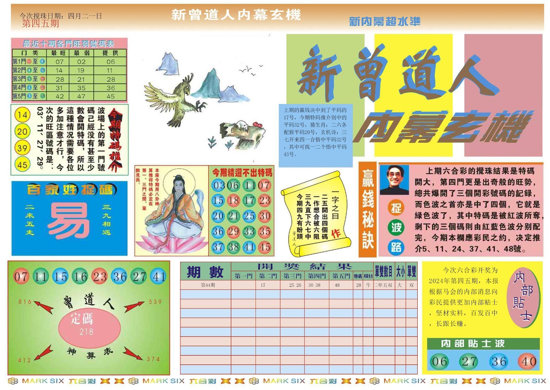 六合彩心水图库1|新曾道人内幕A 六合彩心水图库1|新曾道人内幕A