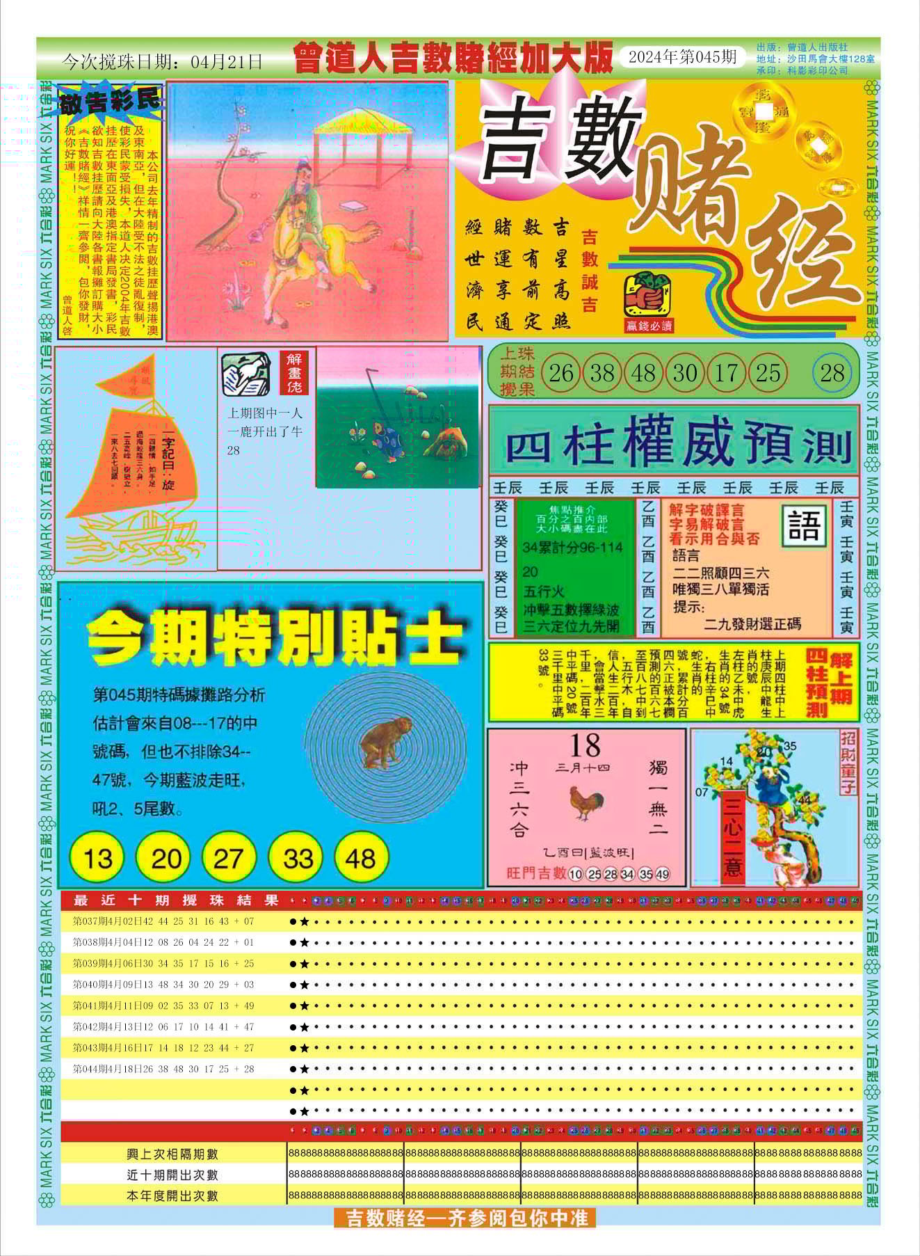 六合彩心水图库10|曾道人吉数赌经A加大版 六合彩心水图库10|曾道人吉数赌经A加大版