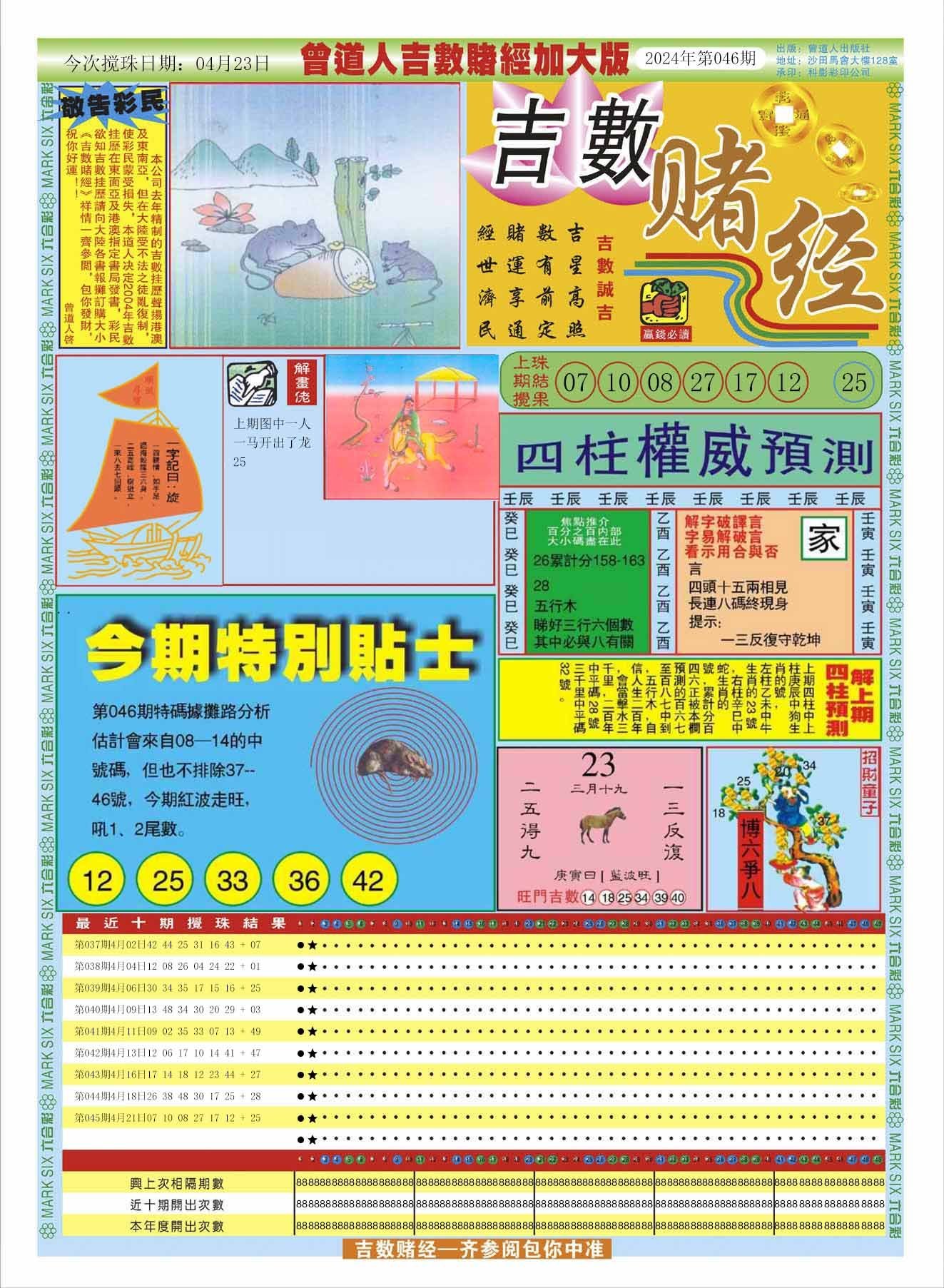 六合彩心水图库10|曾道人吉数赌经A加大版 六合彩心水图库10|曾道人吉数赌经A加大版