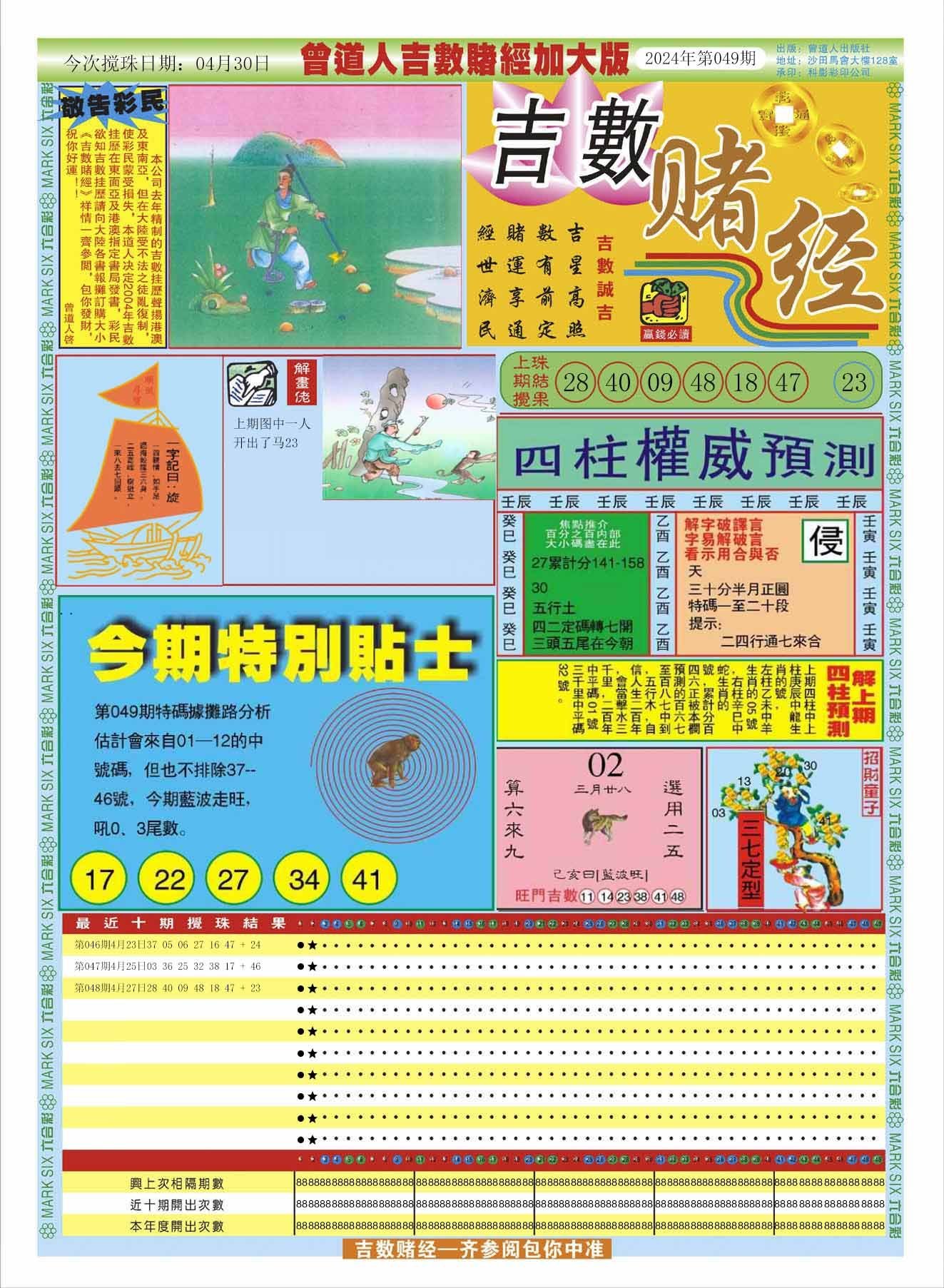 六合彩心水图库10|曾道人吉数赌经A加大版 六合彩心水图库10|曾道人吉数赌经A加大版