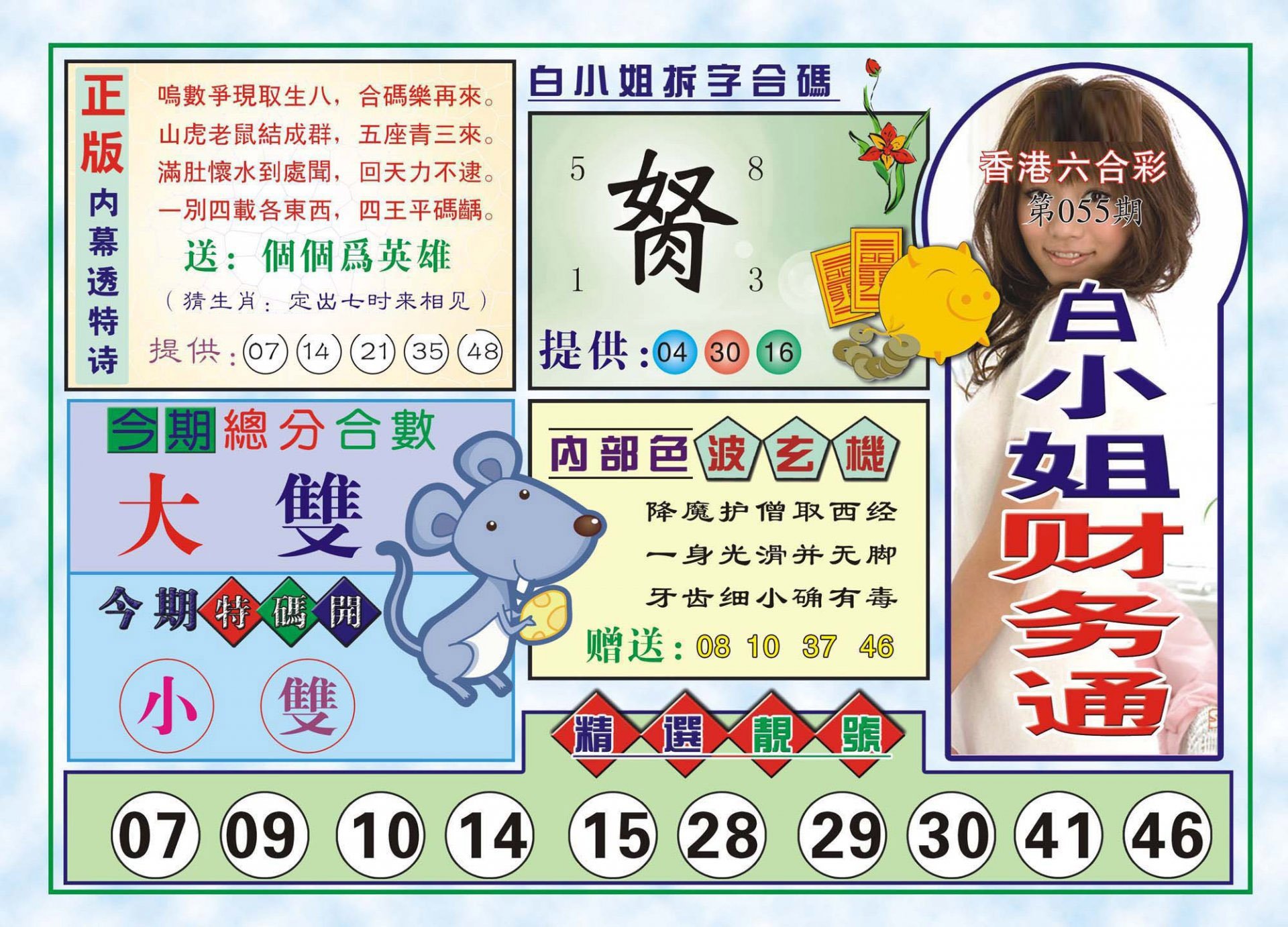 六合彩心水图库7|白小姐财务通(新图) 六合彩心水图库7|白小姐财务通(新图)
