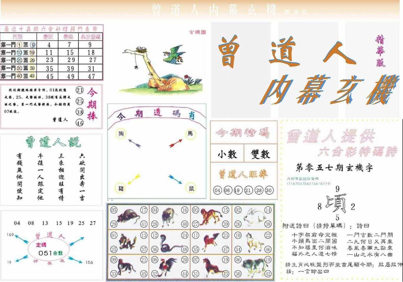 六合彩心水图库16|曾道人内幕精华版 六合彩心水图库16|曾道人内幕精华版