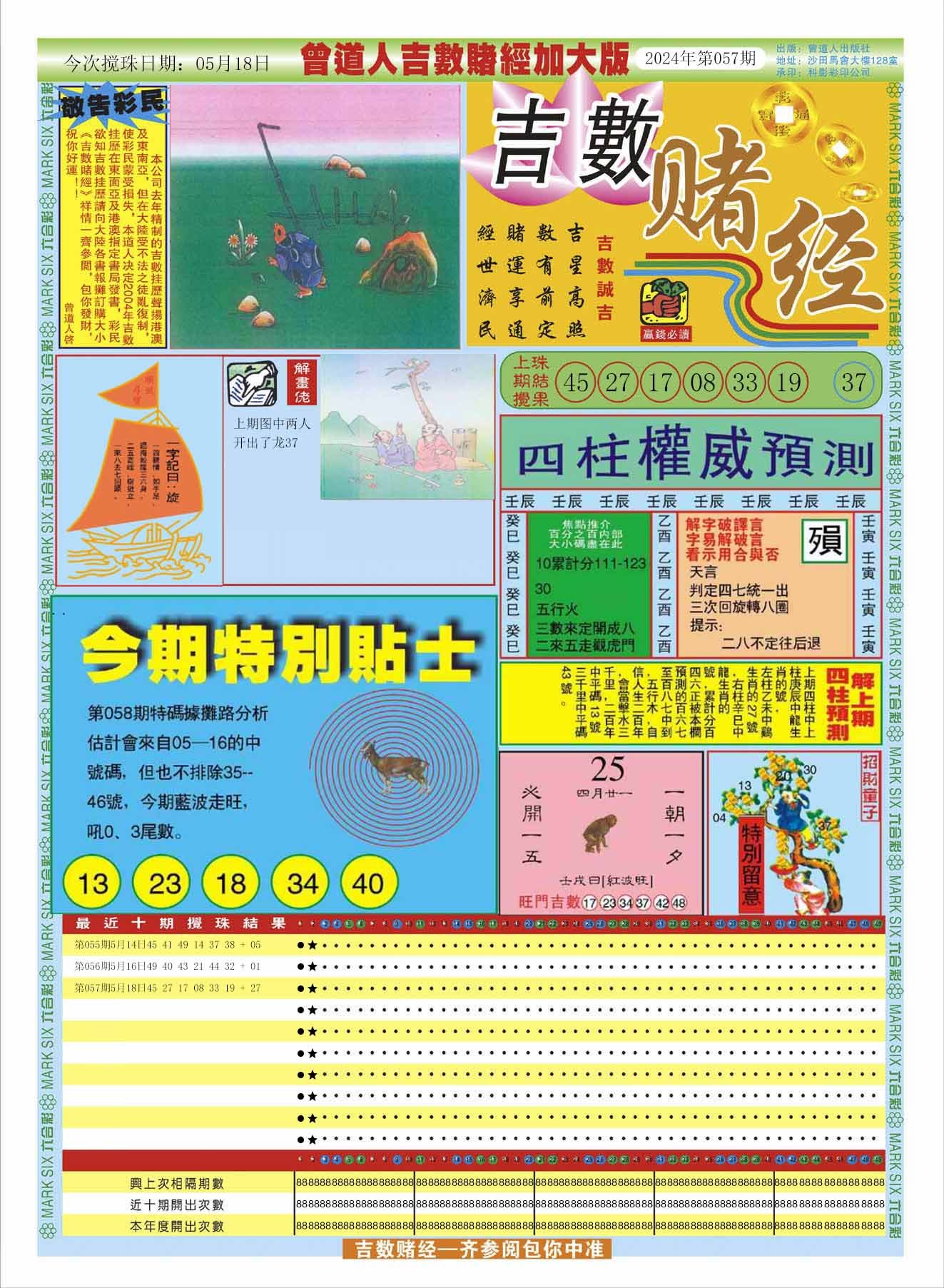 六合彩心水图库10|曾道人吉数赌经A加大版 六合彩心水图库10|曾道人吉数赌经A加大版