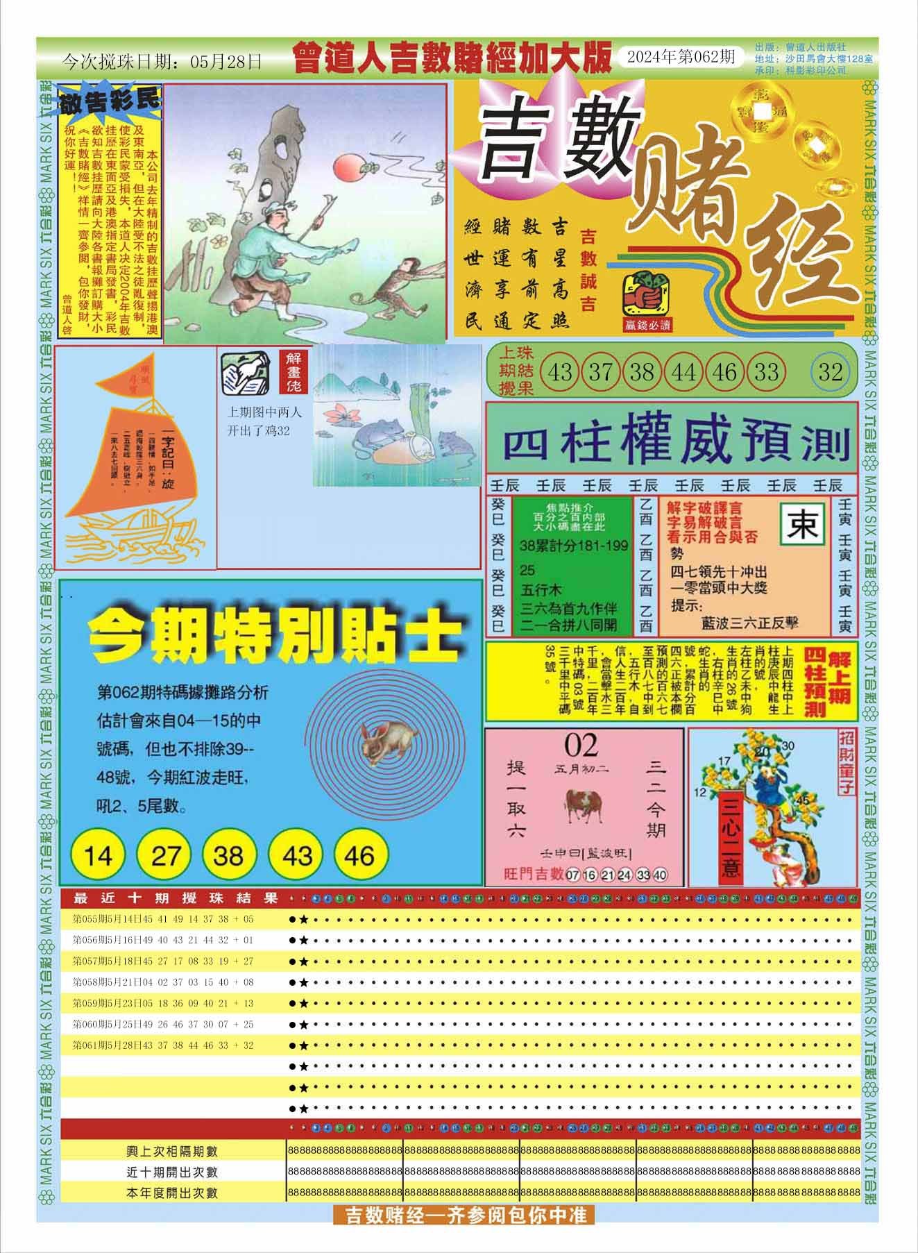 六合彩心水图库10|曾道人吉数赌经A加大版 六合彩心水图库10|曾道人吉数赌经A加大版