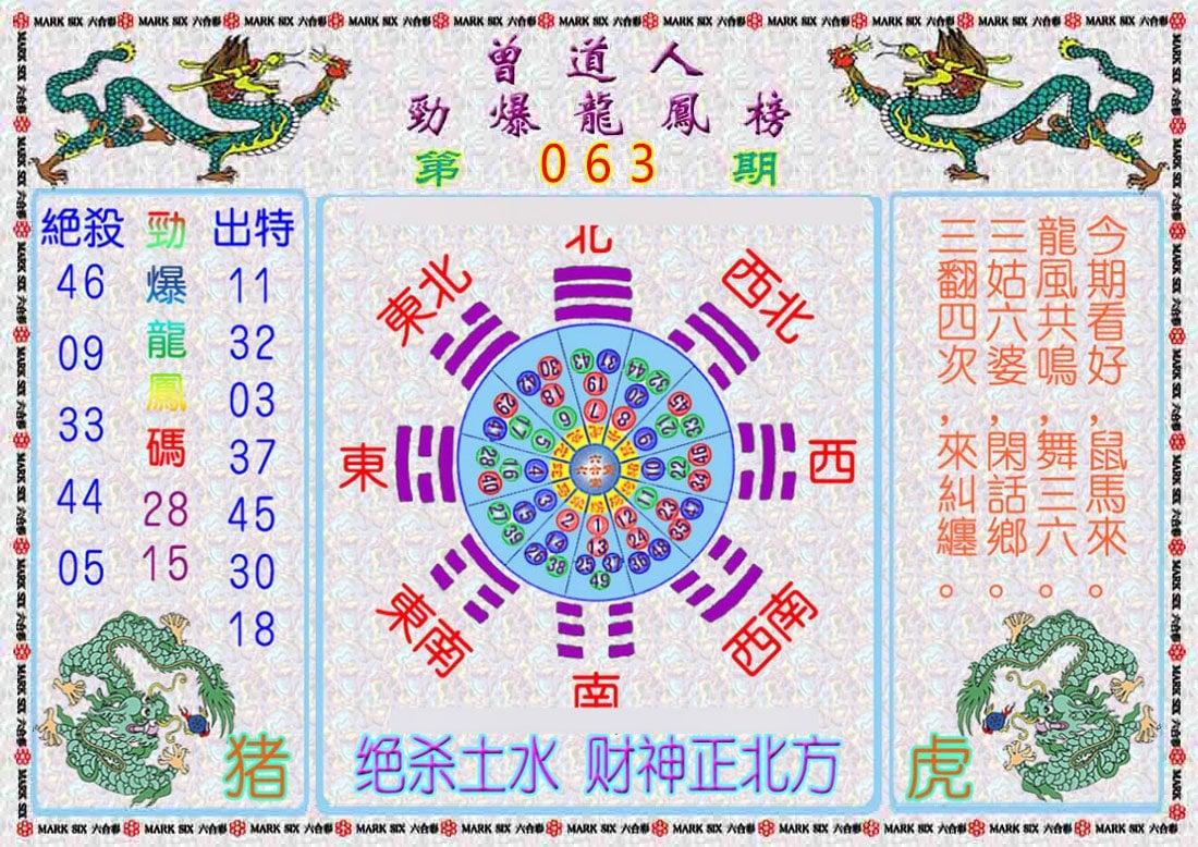 六合彩心水图库9|曾道人劲爆龙凤榜 六合彩心水图库9|曾道人劲爆龙凤榜