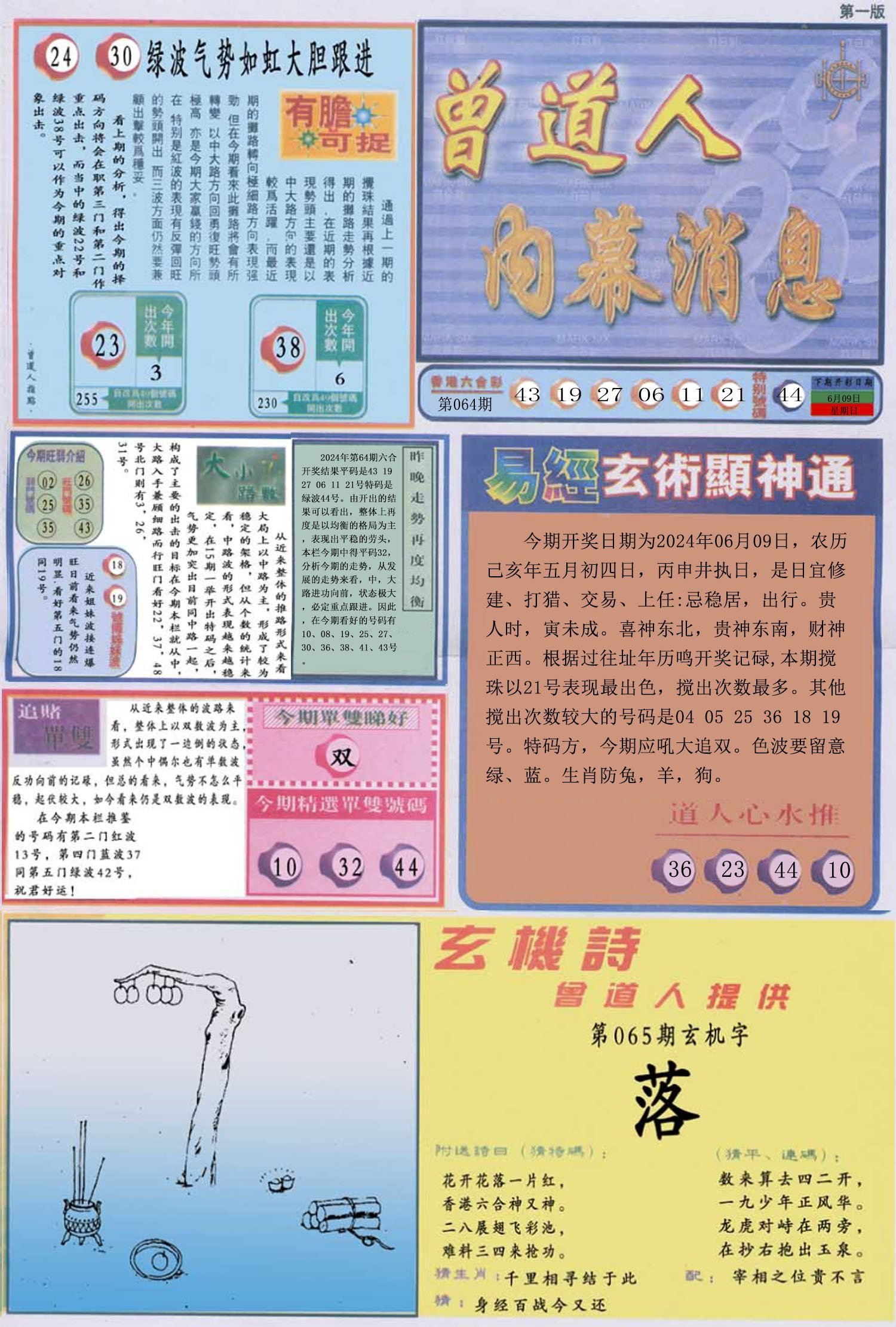六合彩心水图库19|曾道人内幕消息A 六合彩心水图库19|曾道人内幕消息A
