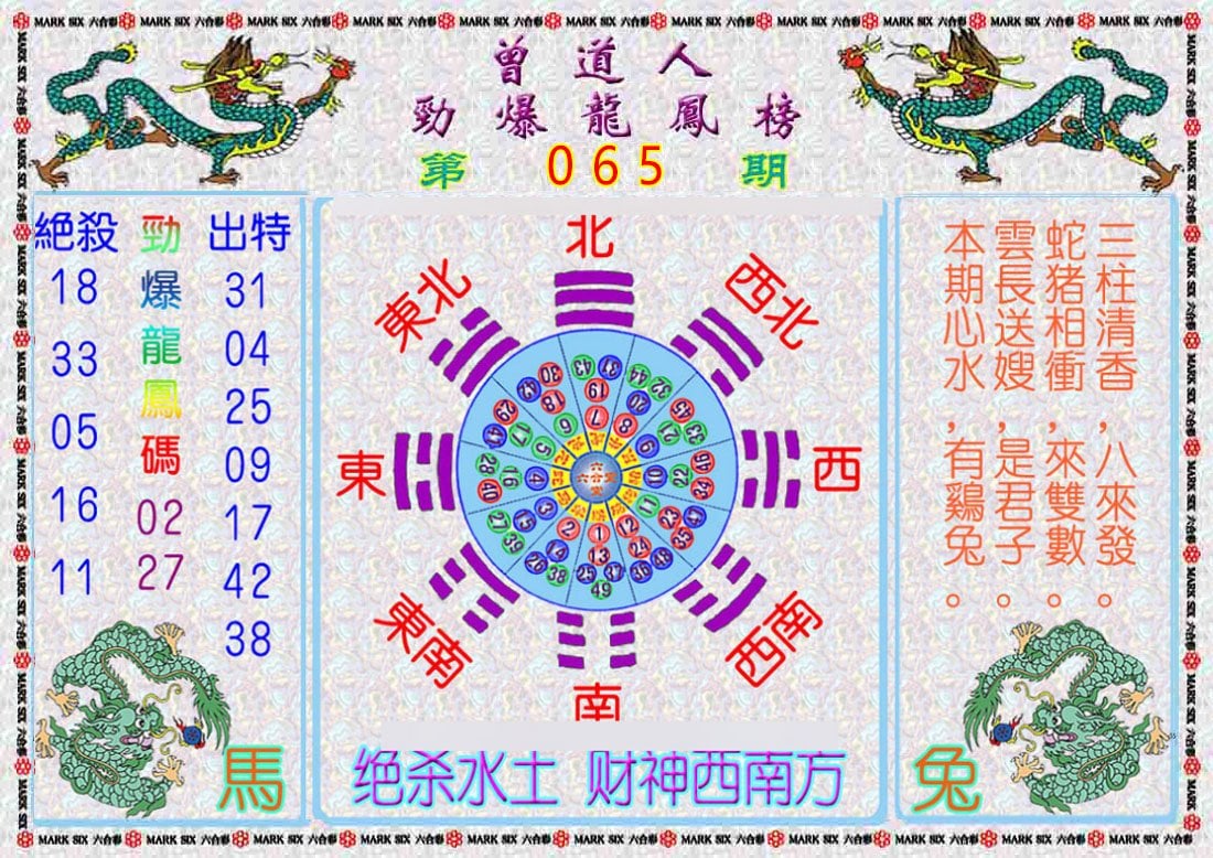 六合彩心水图库9|曾道人劲爆龙凤榜 六合彩心水图库9|曾道人劲爆龙凤榜