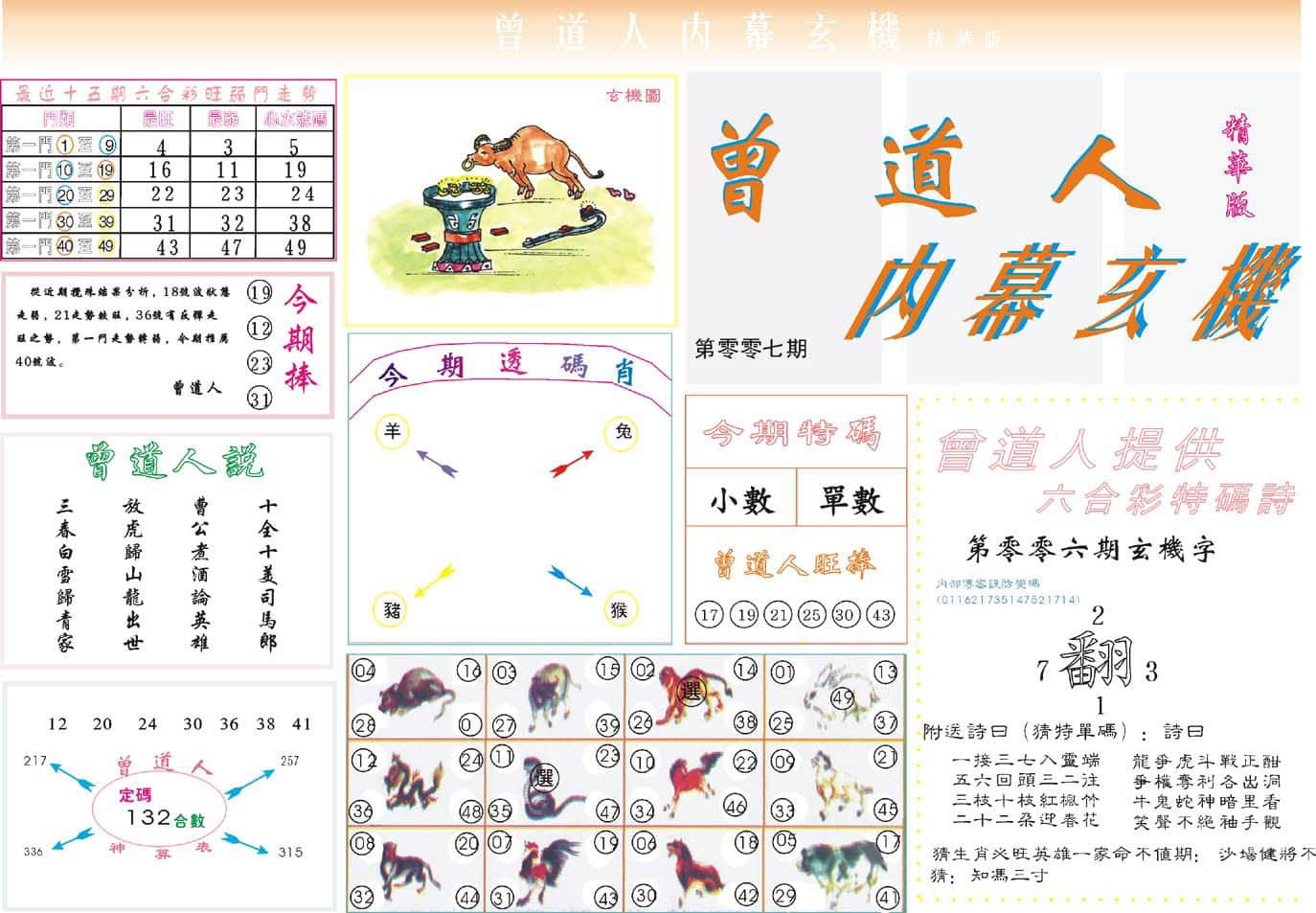 六合彩心水图库16|曾道人内幕精华版 六合彩心水图库16|曾道人内幕精华版