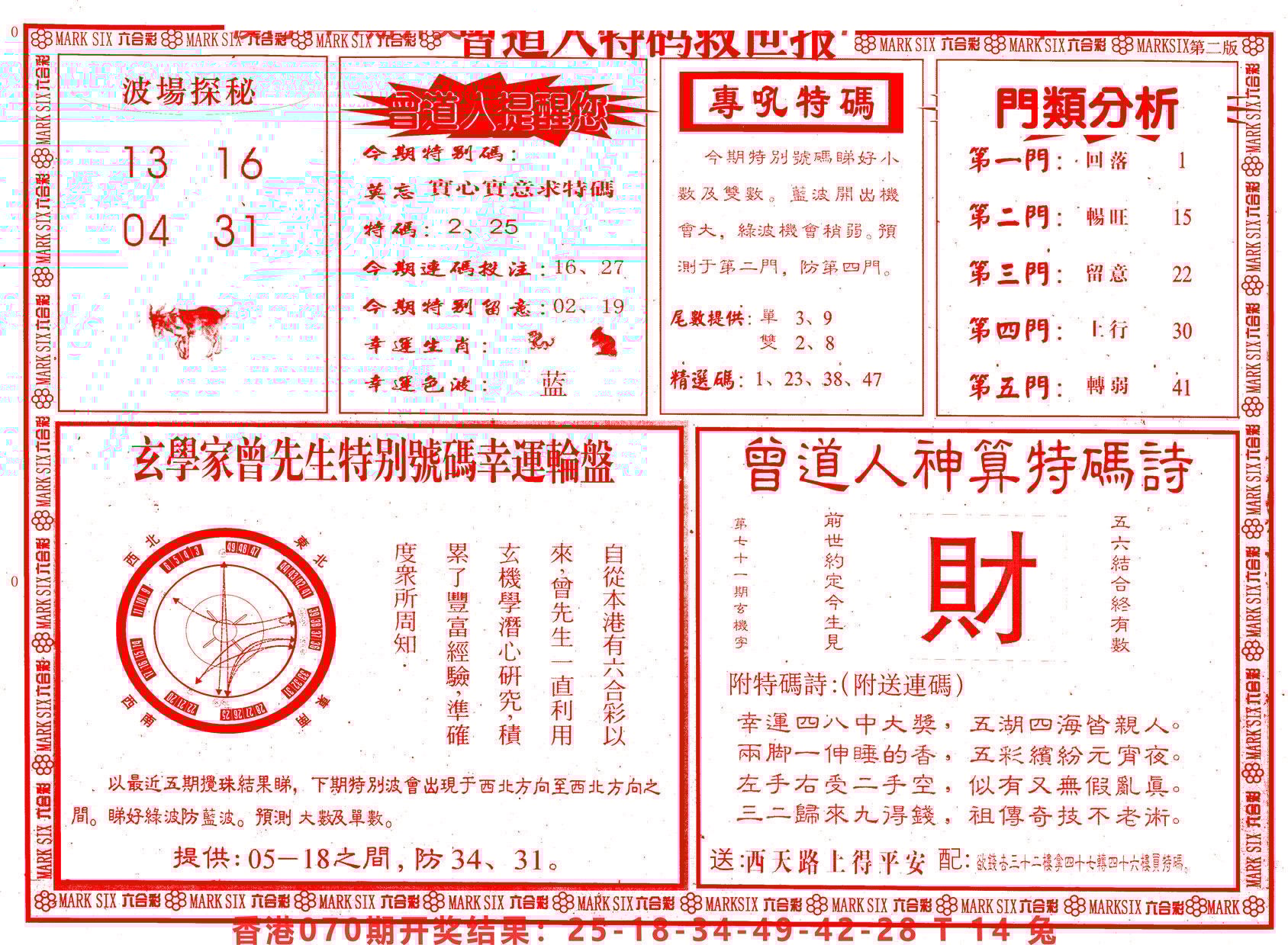 六合彩心水图库25|曾道人特码救世B 六合彩心水图库25|曾道人特码救世B