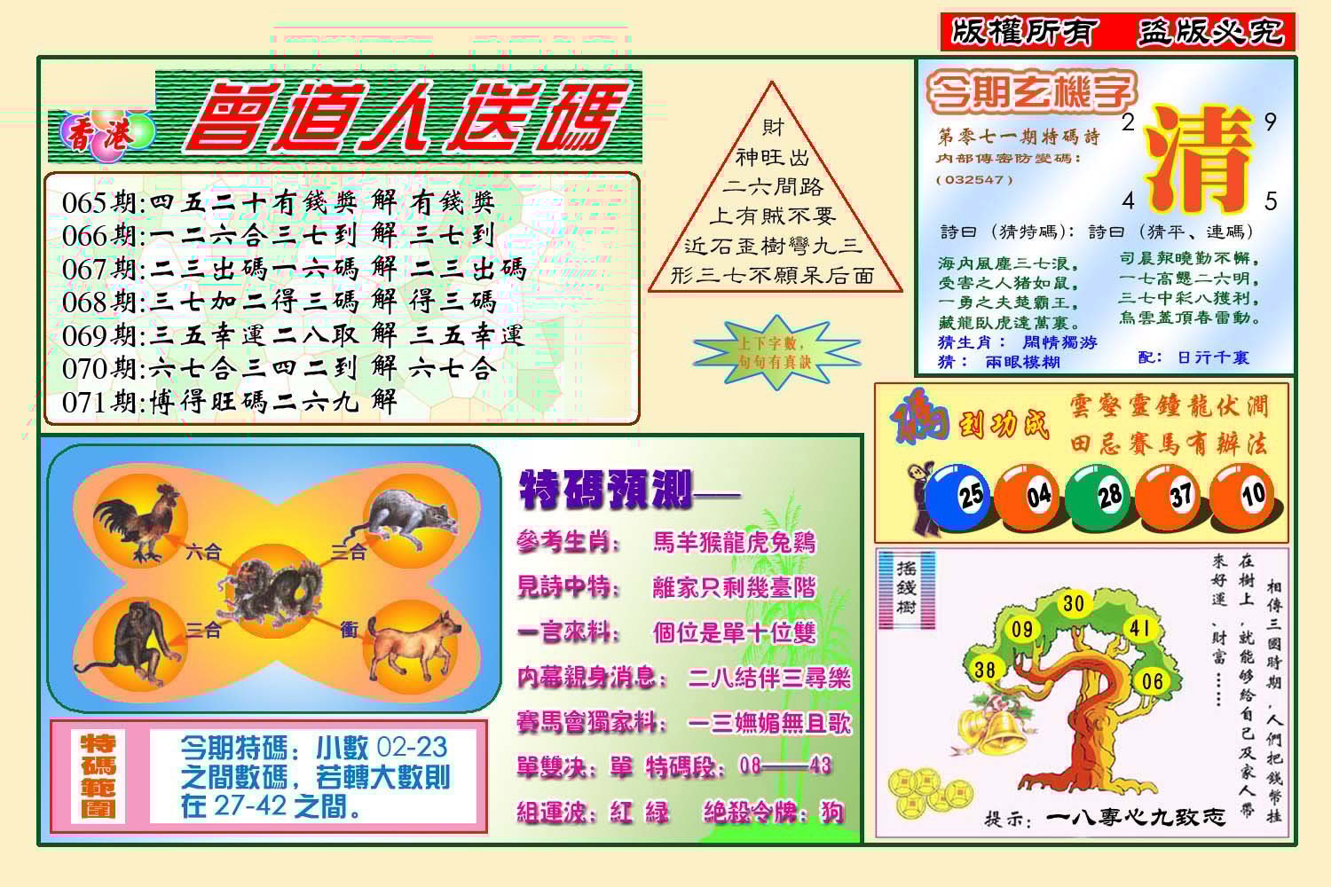 六合彩心水图库23|曾道人送特码(新图) 六合彩心水图库23|曾道人送特码(新图)