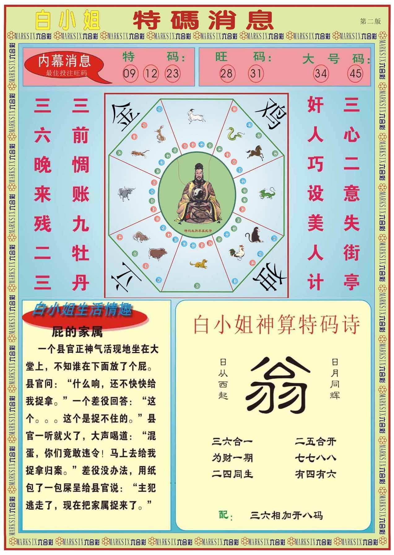 六合彩心水图库27|白小姐特码消息B 六合彩心水图库27|白小姐特码消息B