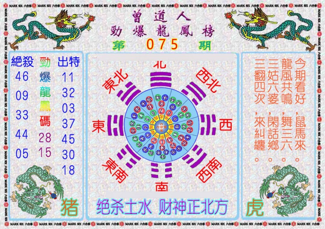 六合彩心水图库9|曾道人劲爆龙凤榜 六合彩心水图库9|曾道人劲爆龙凤榜