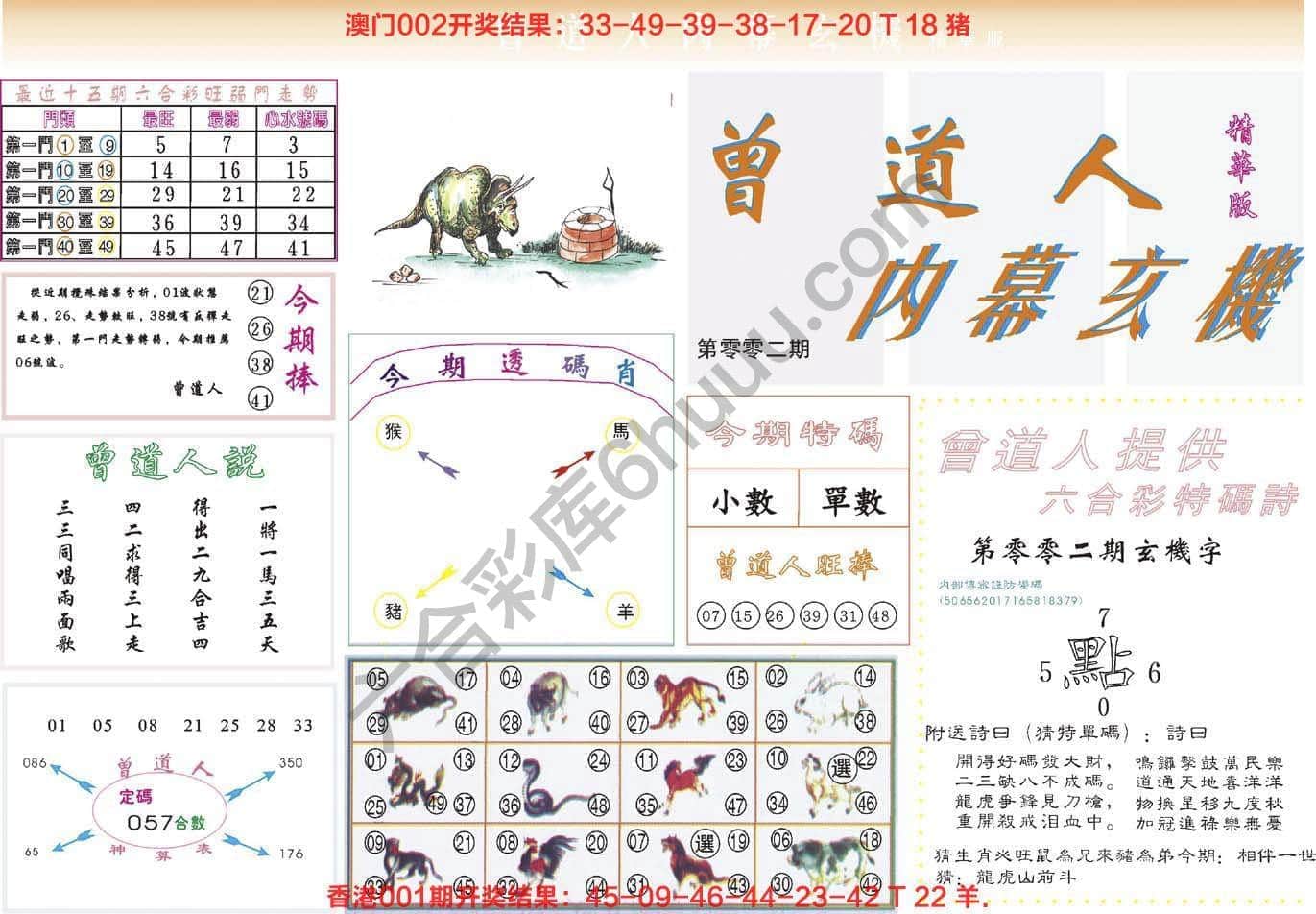 六合彩心水图库3|曾道人内幕玄机(精华版) 六合彩心水图库3|曾道人内幕玄机(精华版)